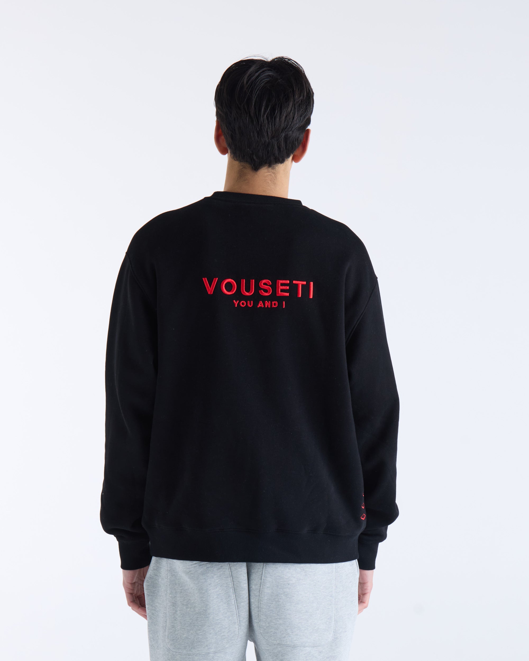 VOUSETI OG SWEATER - Black