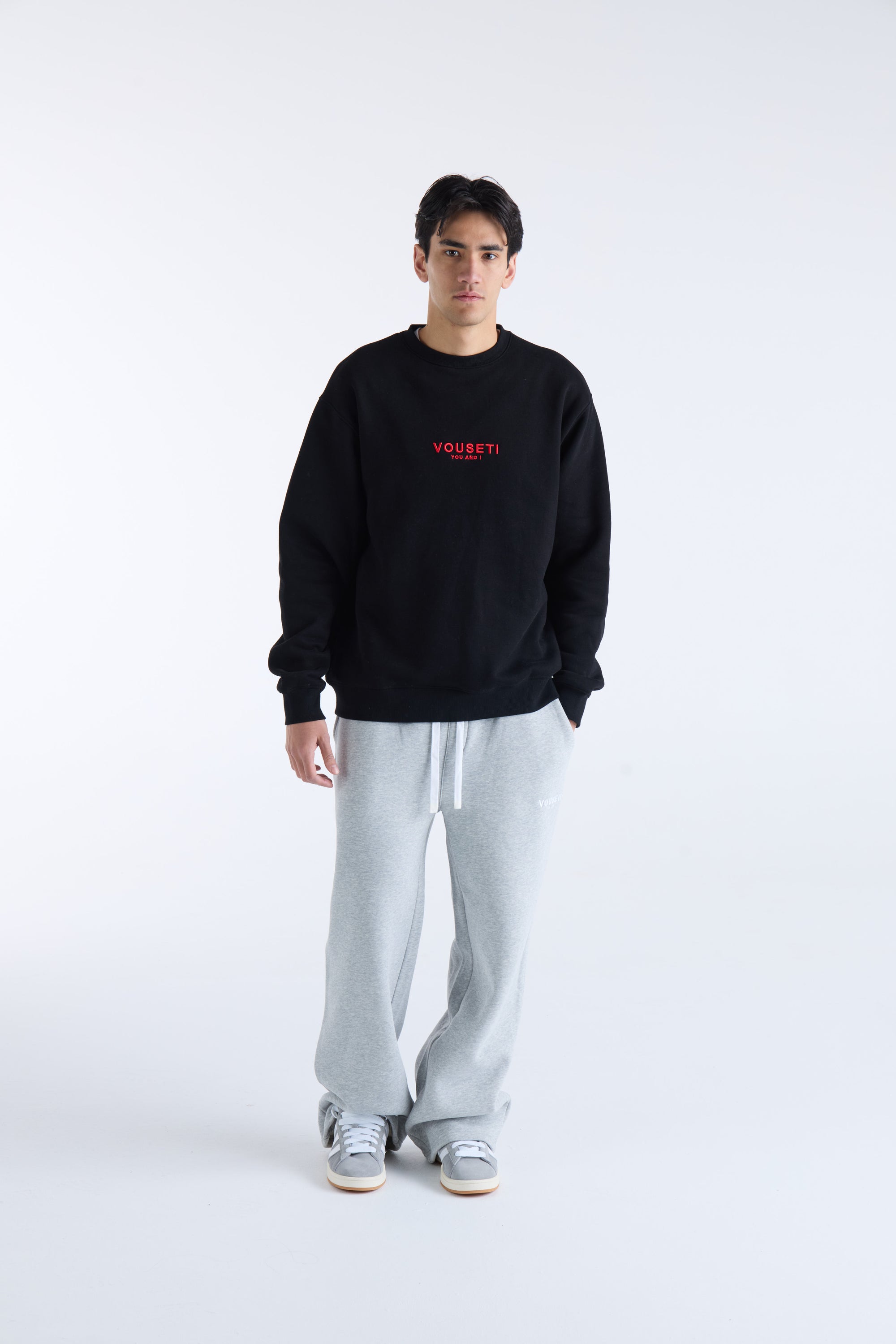 VOUSETI OG SWEATER - Black