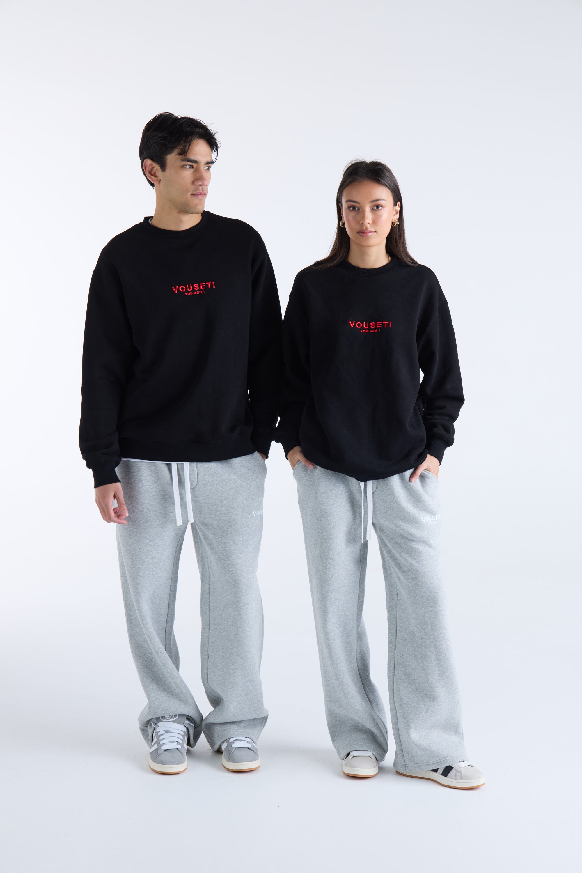 VOUSETI OG SWEATER - Black