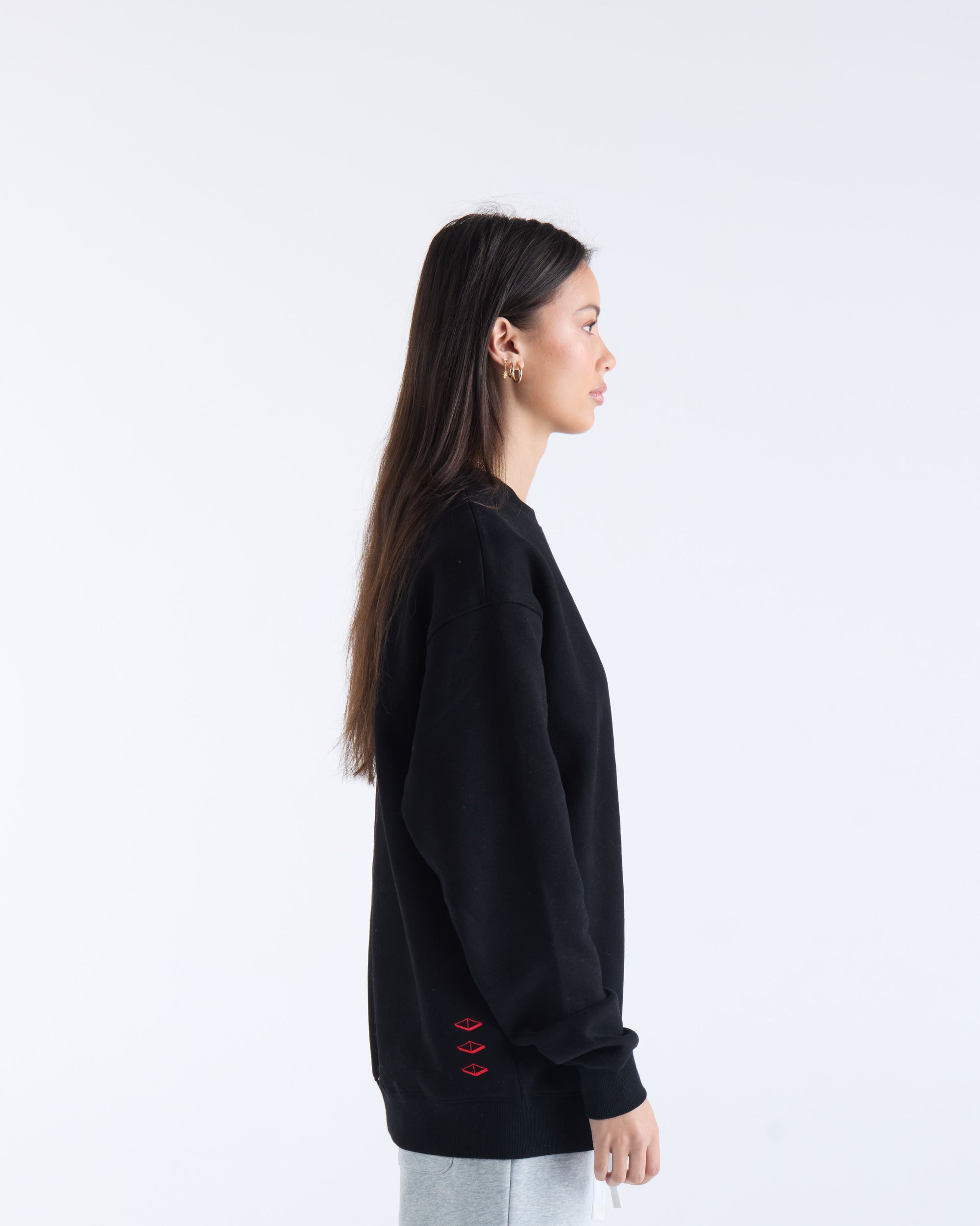 VOUSETI OG SWEATER - Black