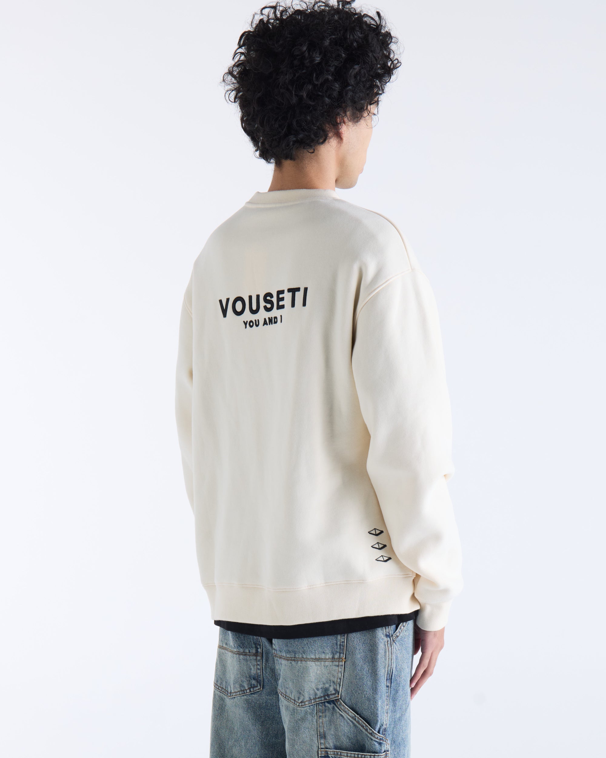 VOUSETI OG SWEATER - Natural