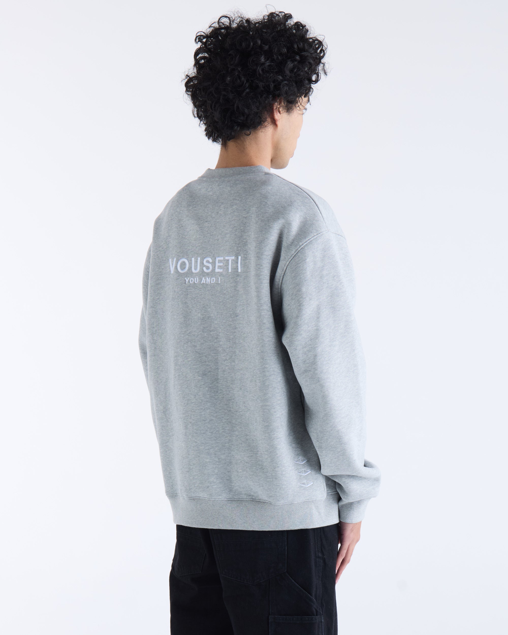 VOUSETI OG SWEATER - Grey Marl