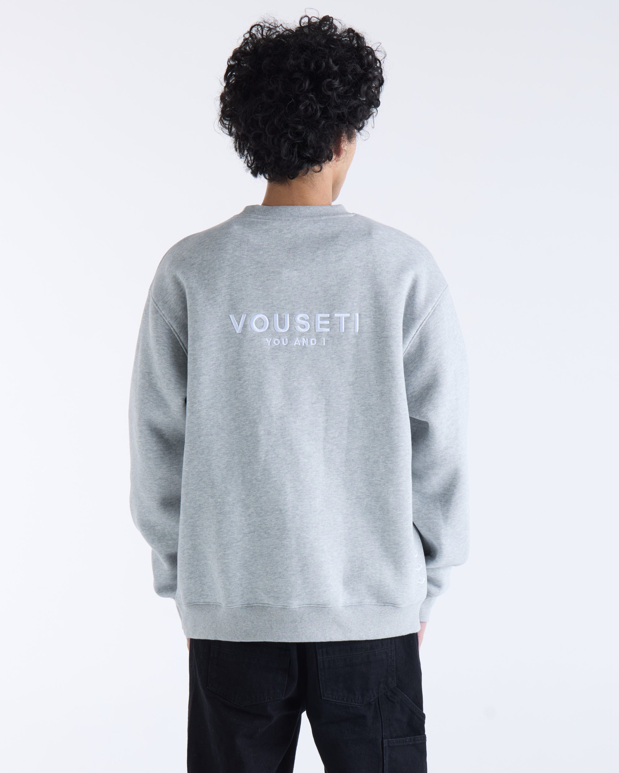 VOUSETI OG SWEATER - Grey Marl