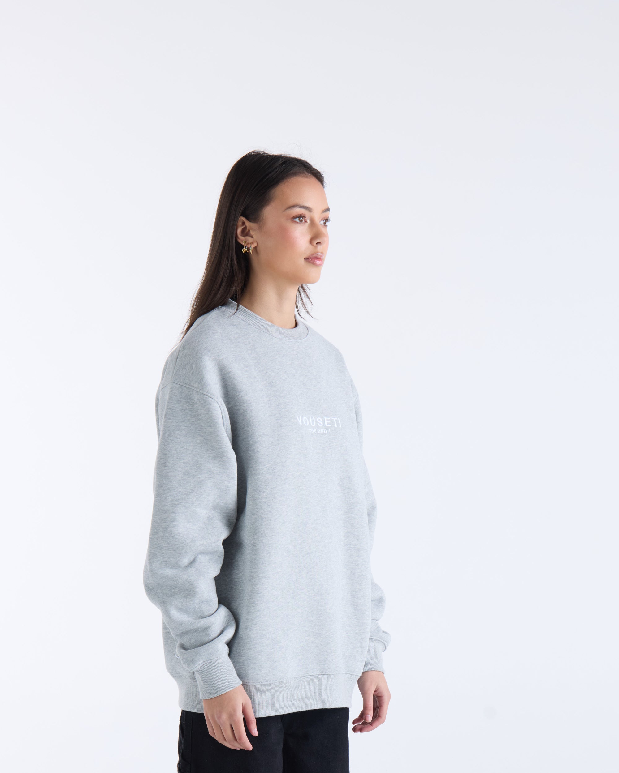 VOUSETI OG SWEATER - Grey Marl