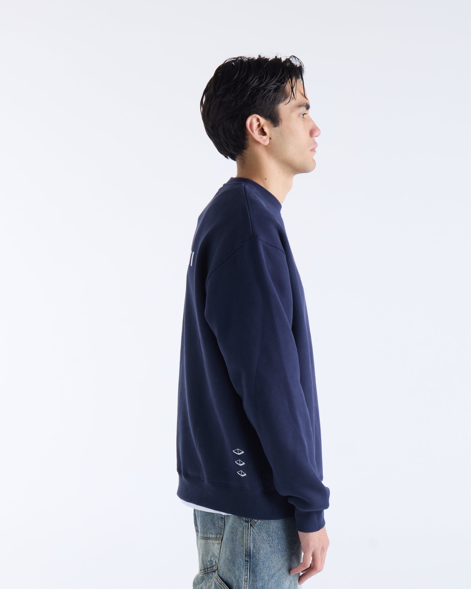 VOUSETI OG SWEATER - Navy