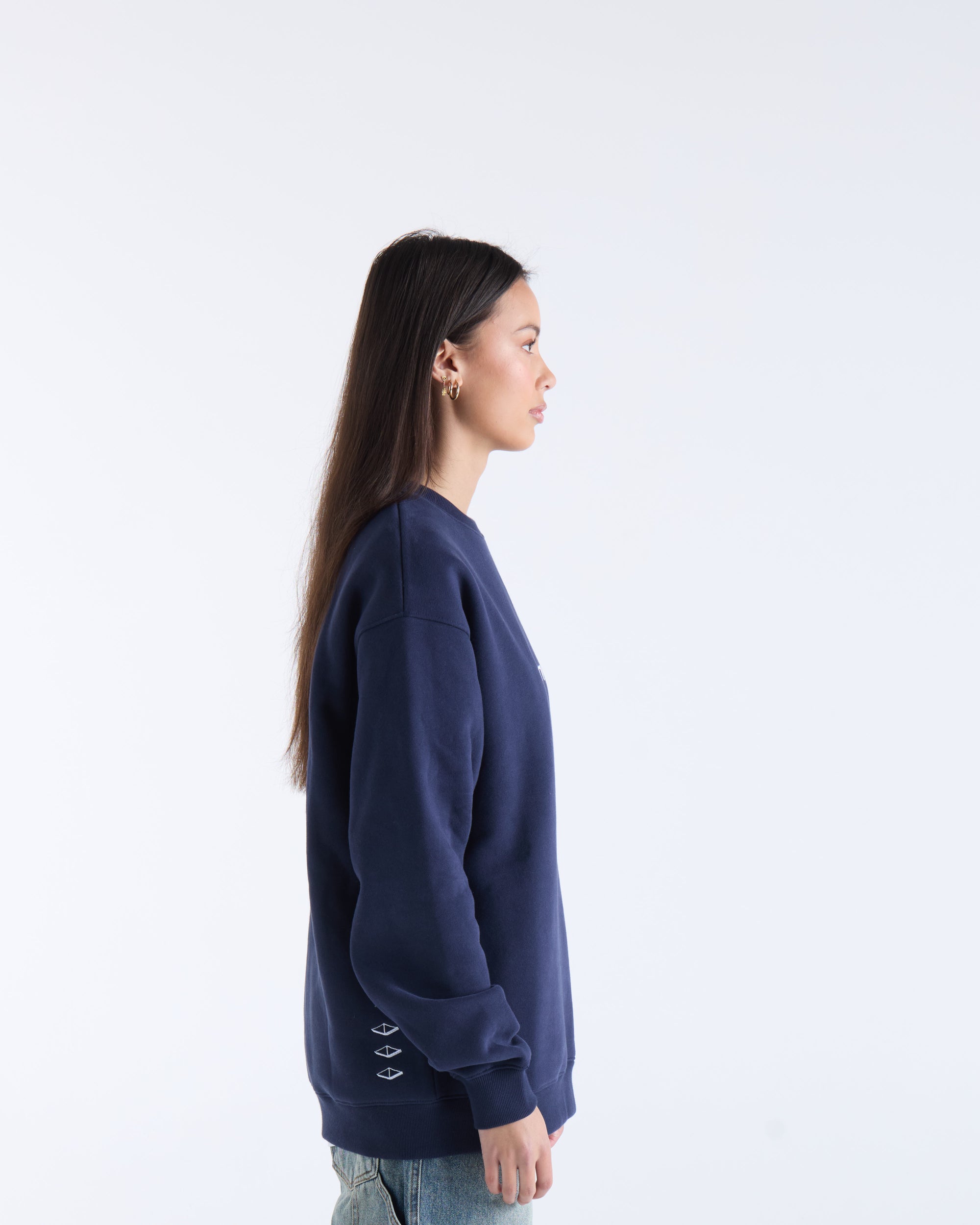 VOUSETI OG SWEATER - Navy