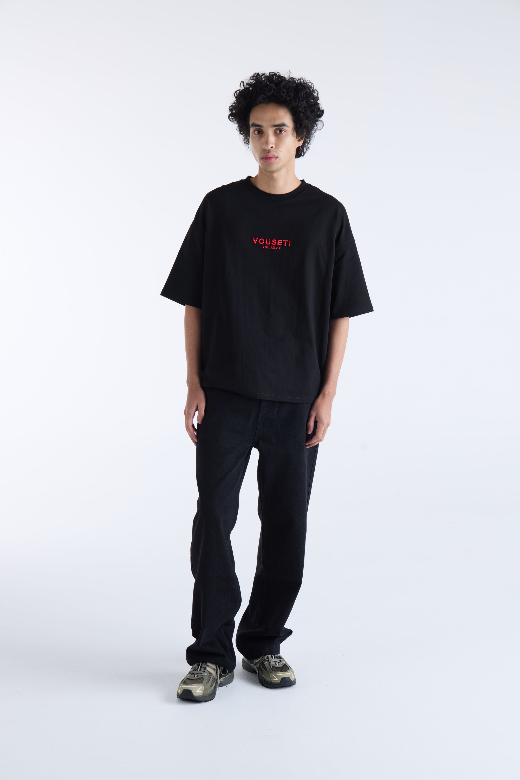 VOUSETI OG TEE - Black