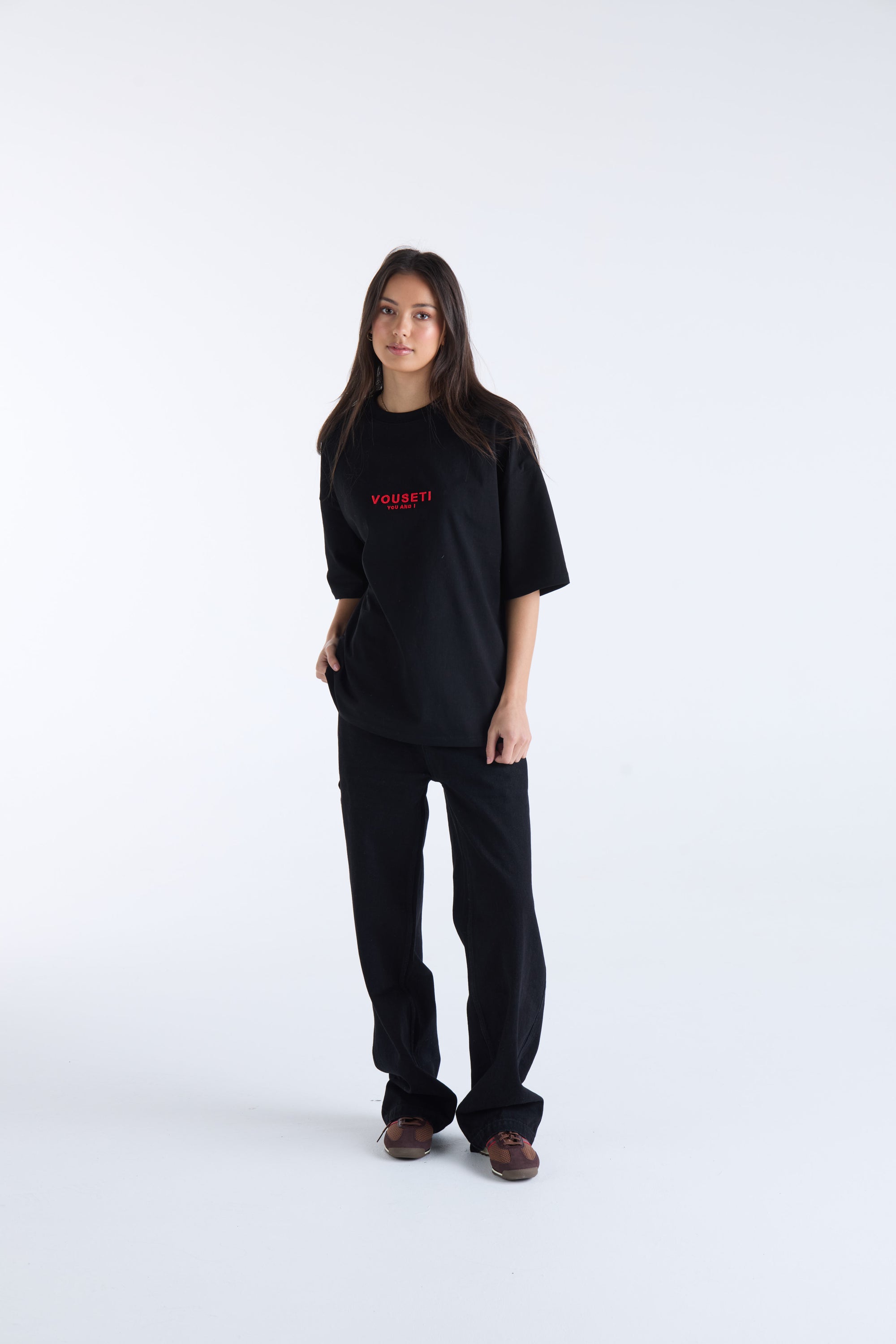 VOUSETI OG TEE - Black