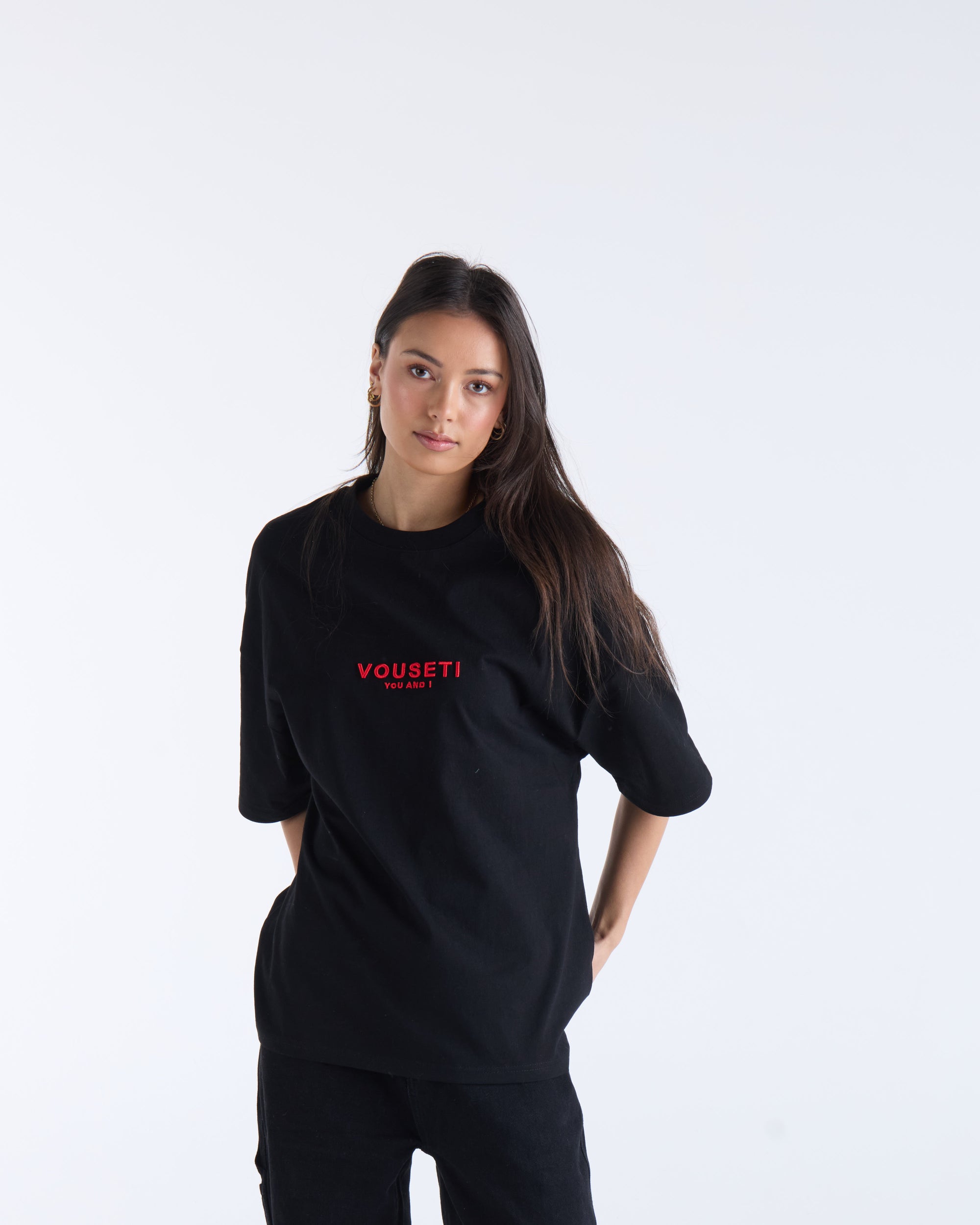 VOUSETI OG TEE - Black