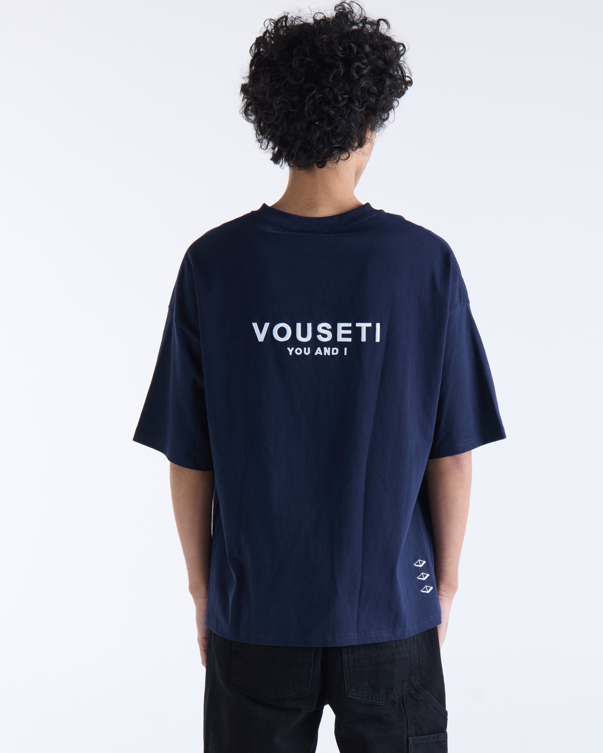 VOUSETI OG TEE - Navy