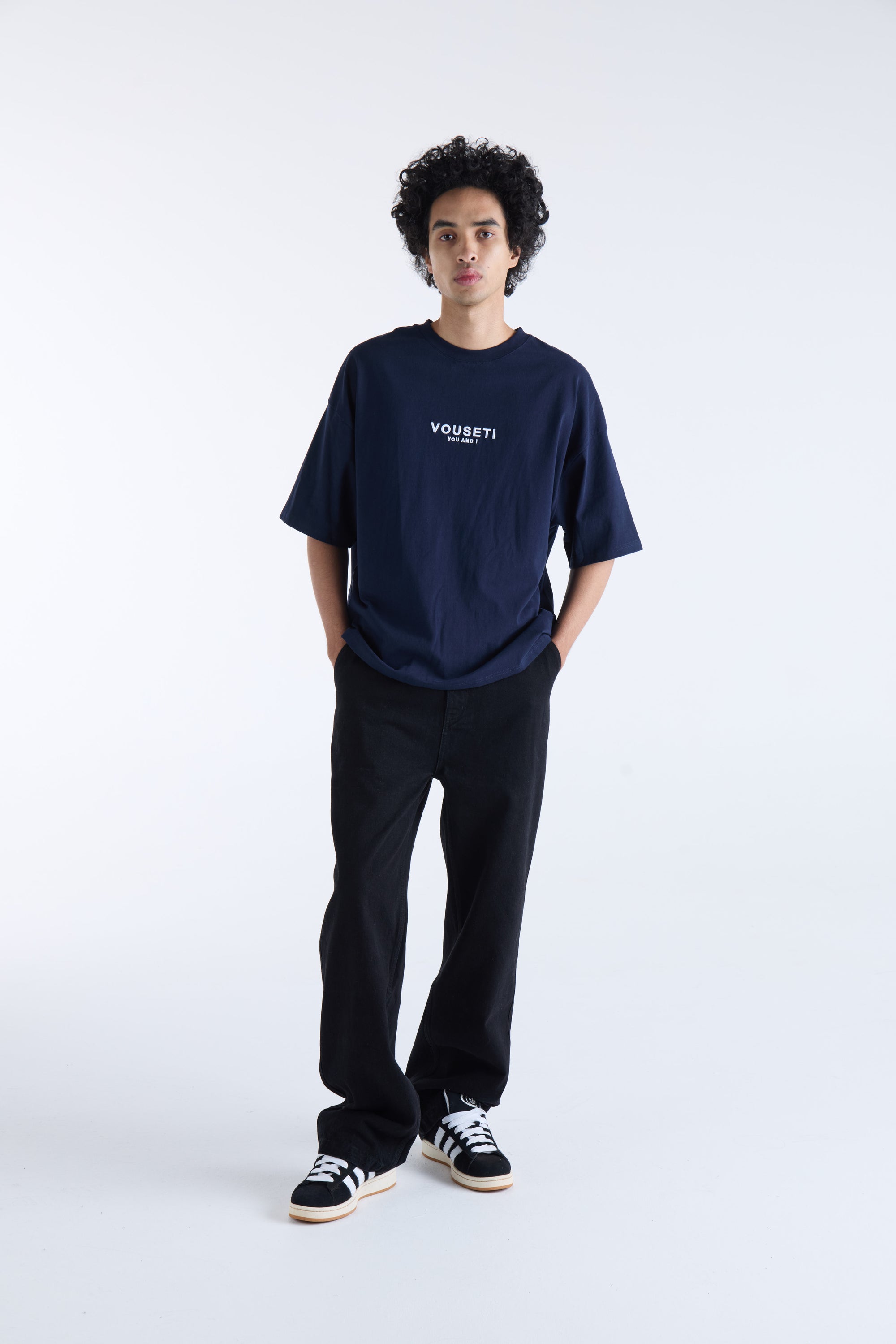 VOUSETI OG TEE - Navy