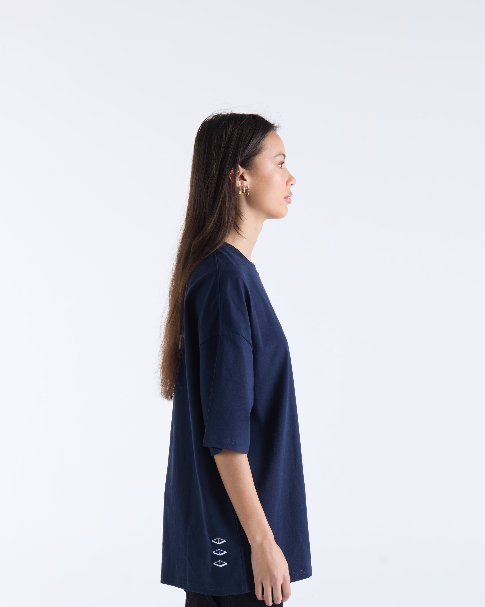 VOUSETI OG TEE - Navy