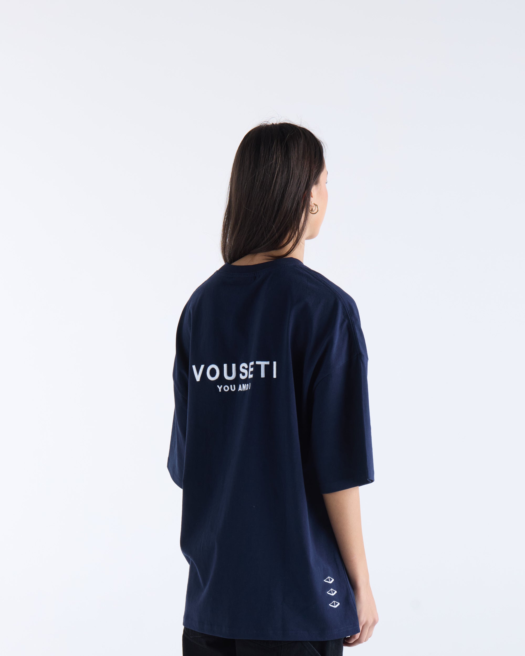 VOUSETI OG TEE - Navy