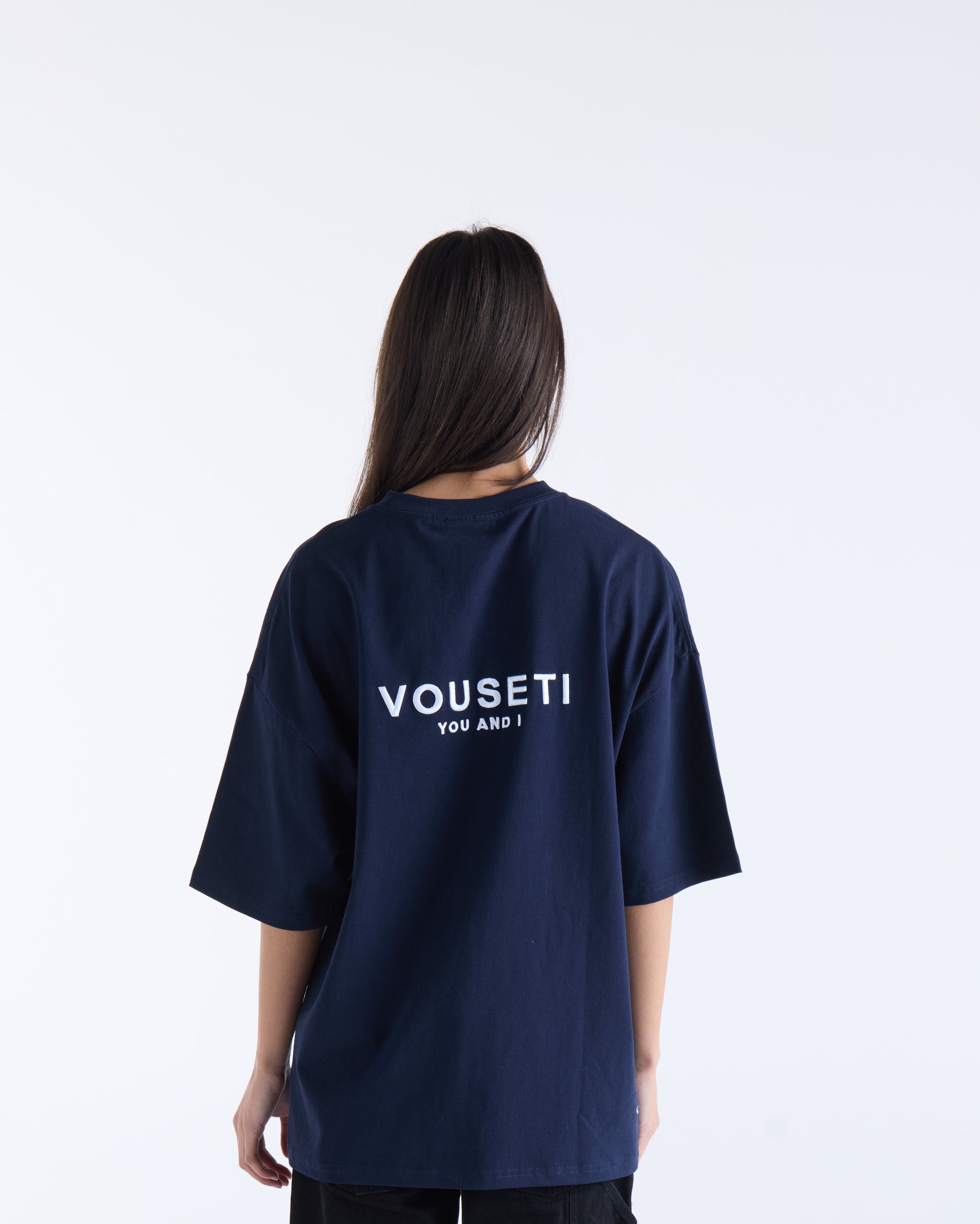VOUSETI OG TEE - Navy