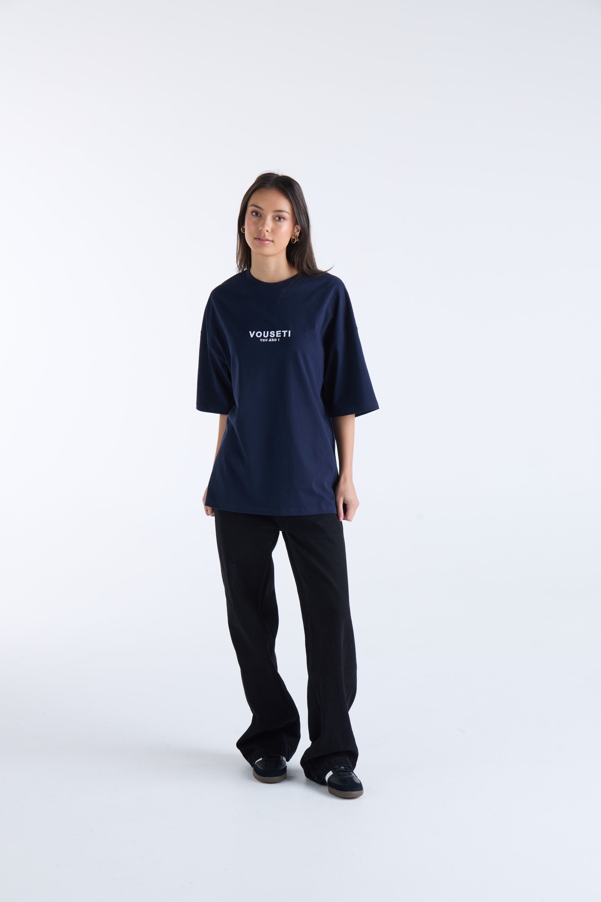 VOUSETI OG TEE - Navy