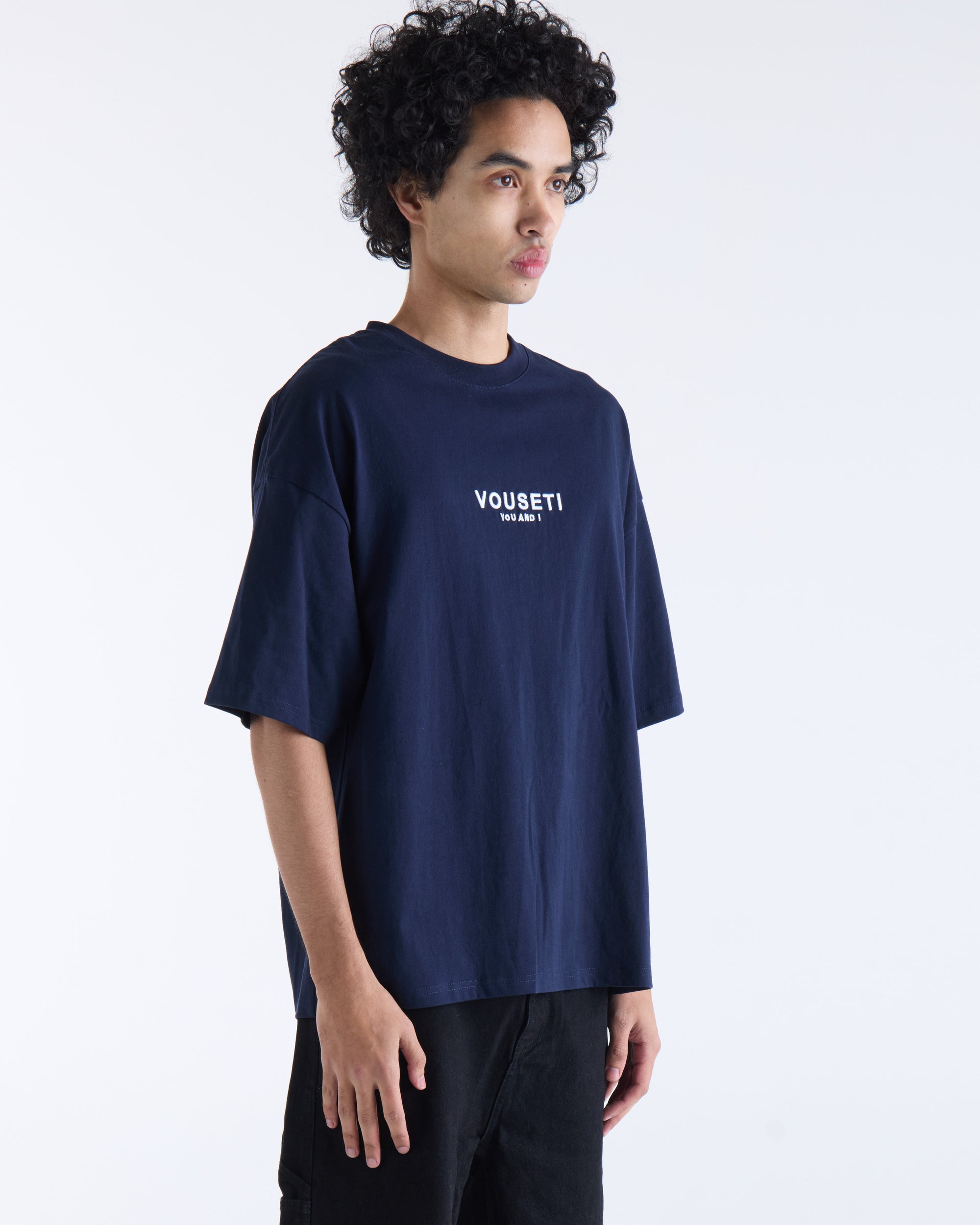 VOUSETI OG TEE - Navy