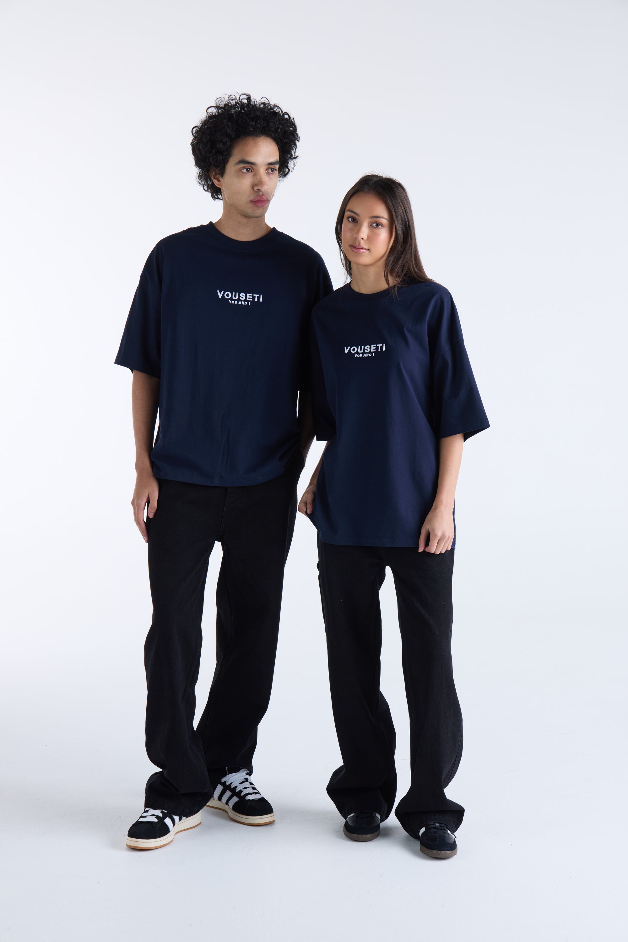 VOUSETI OG TEE - Navy