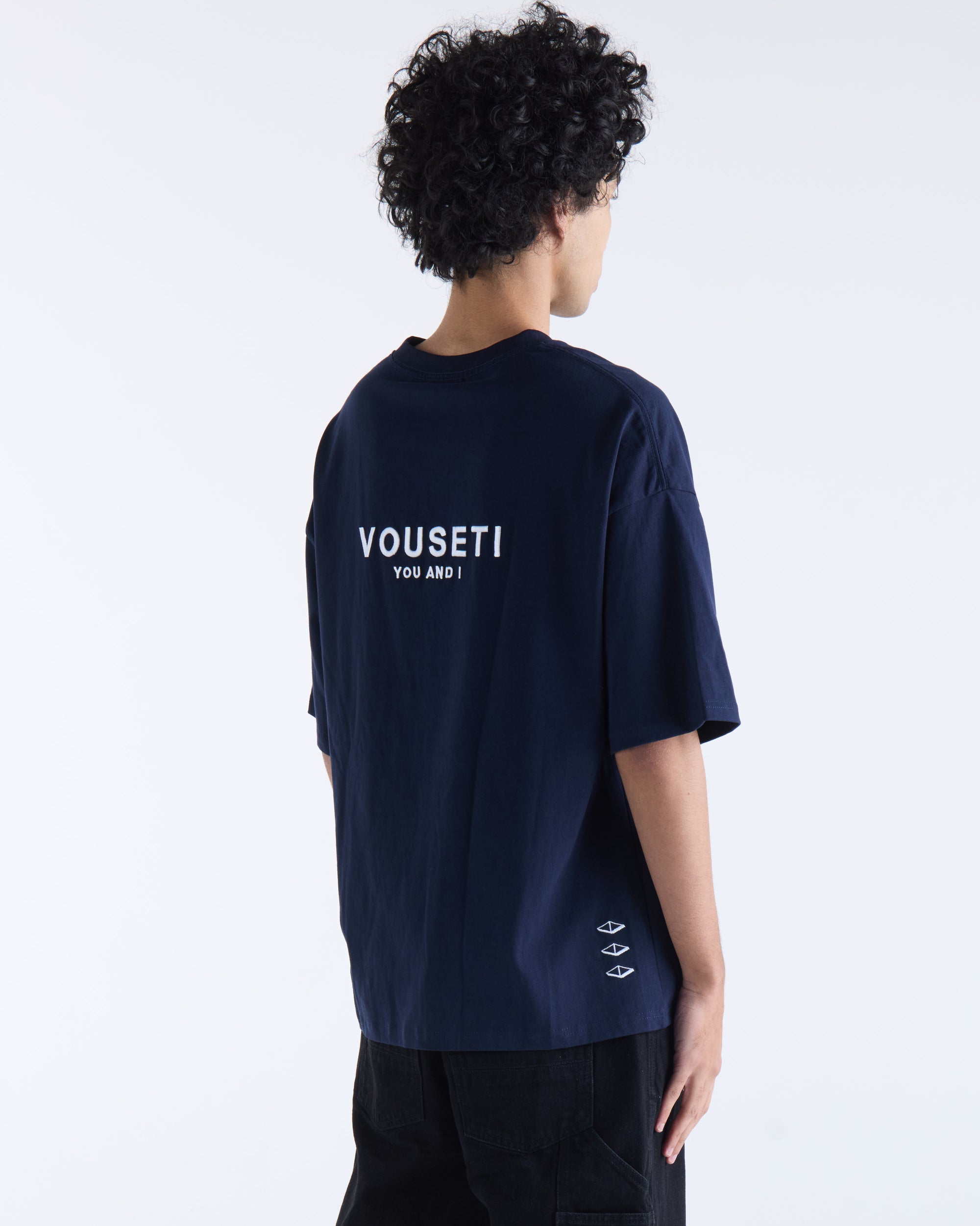 VOUSETI OG TEE - Navy