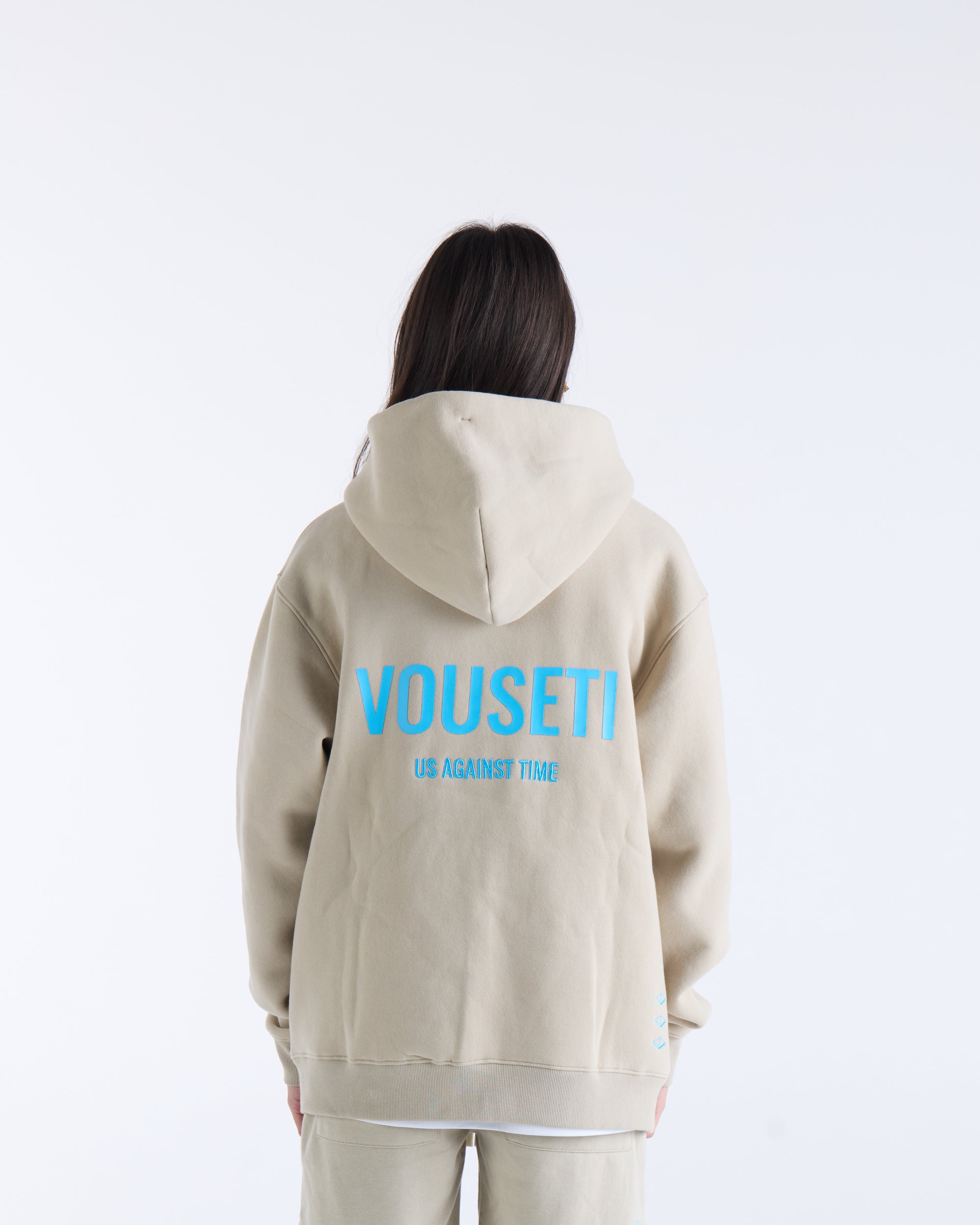 US AGAINST TIME HOODIE - Smokey Grey