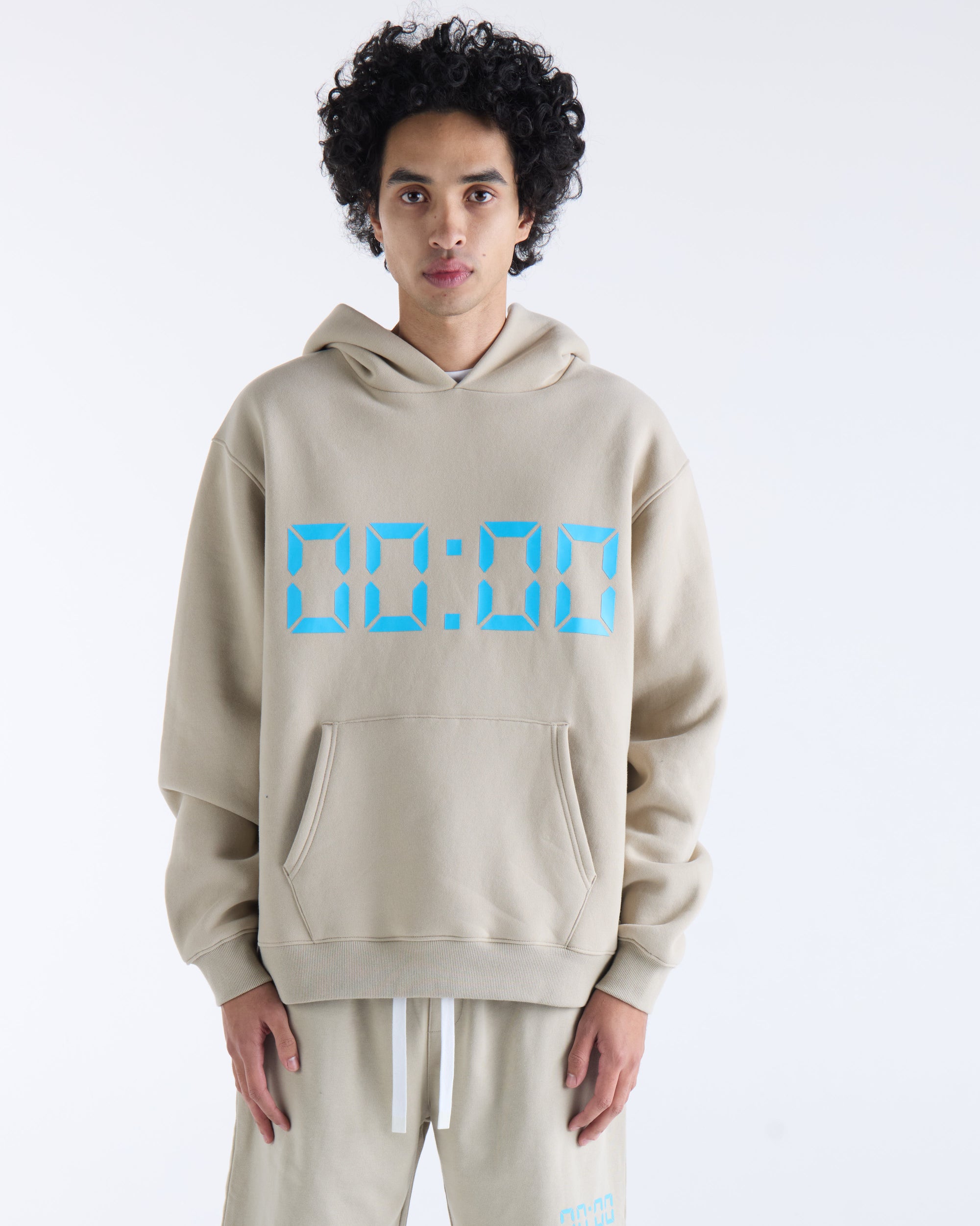 US AGAINST TIME HOODIE - Smokey Grey
