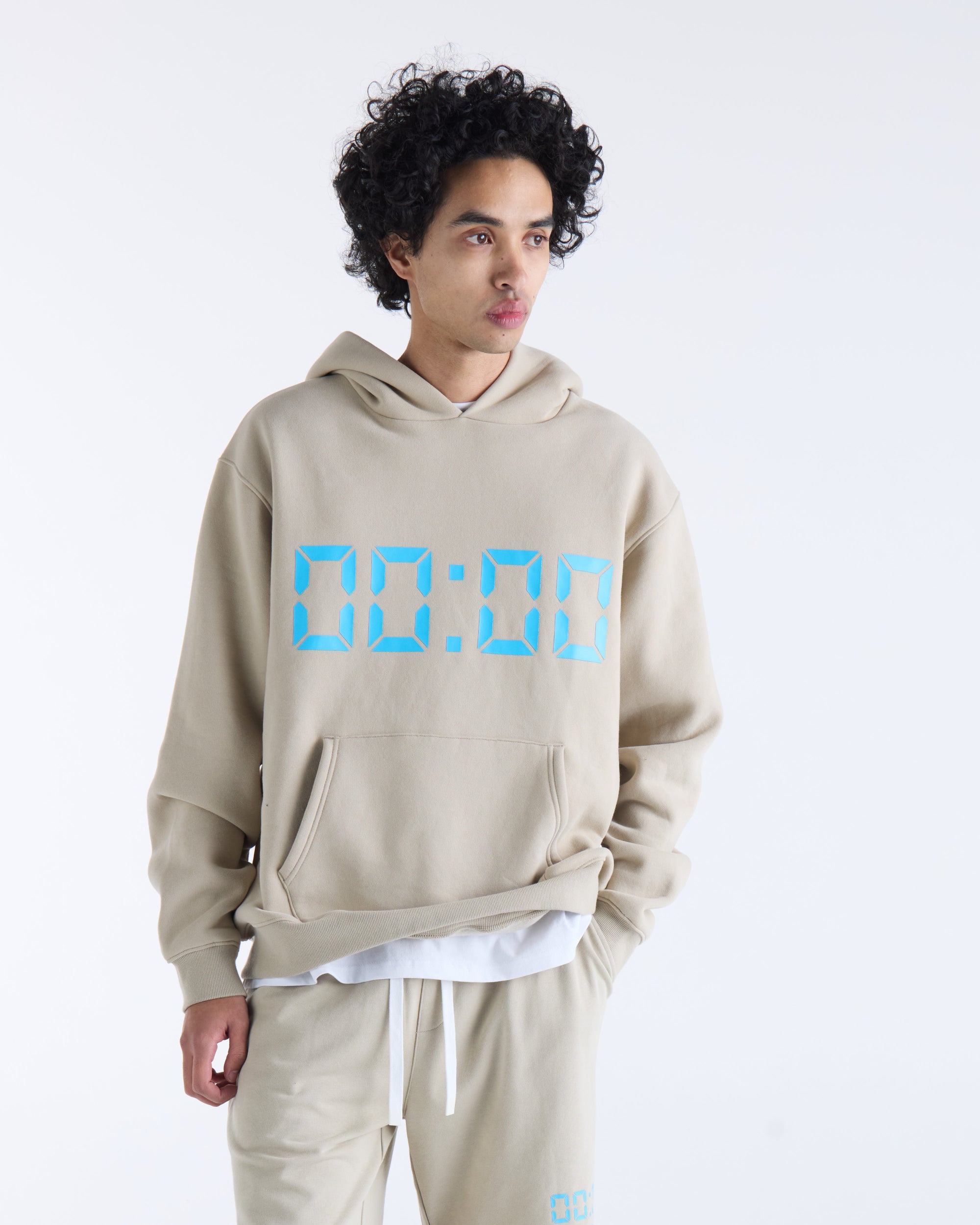 US AGAINST TIME HOODIE - Smokey Grey