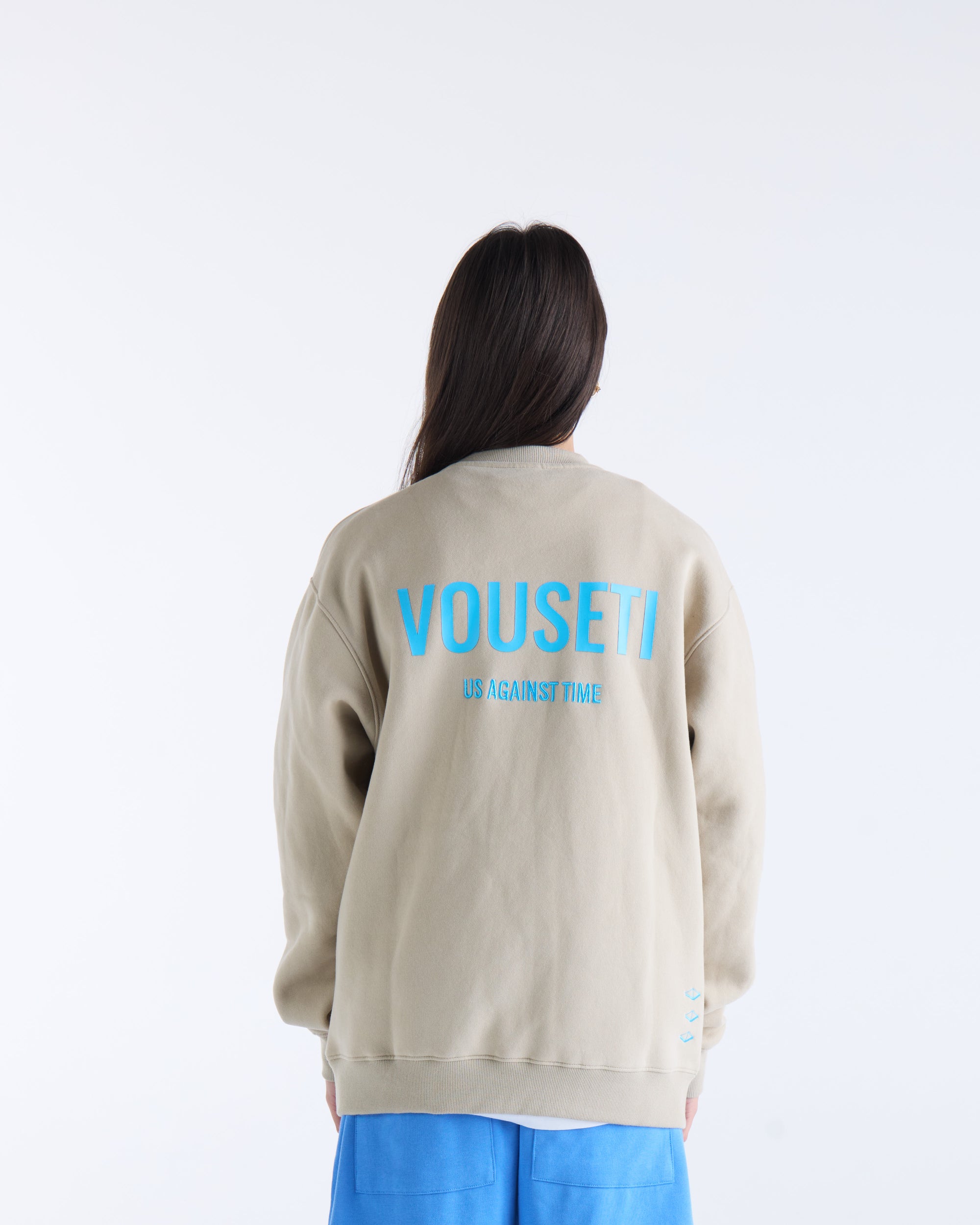 US AGAINST TIME SWEATER - Smokey Grey