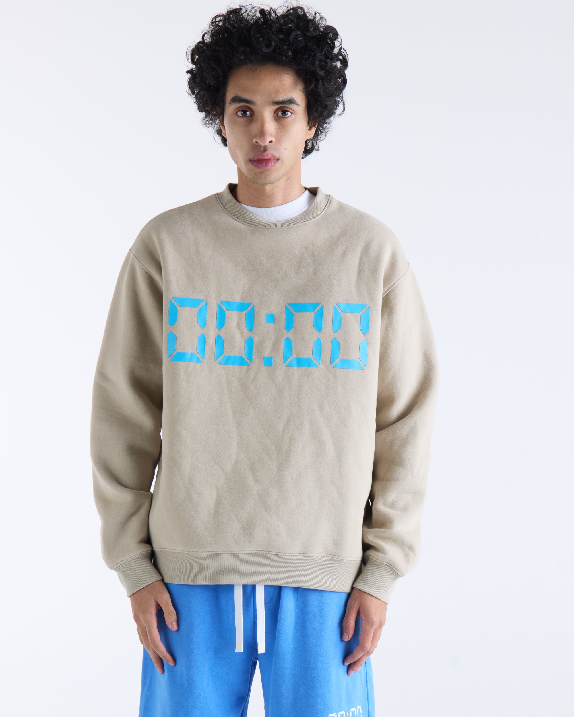 US AGAINST TIME SWEATER - Smokey Grey