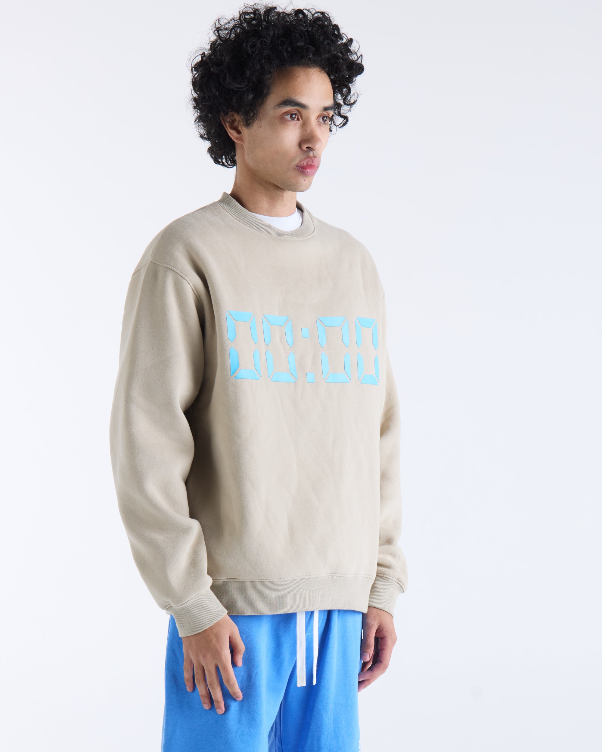 US AGAINST TIME SWEATER - Smokey Grey
