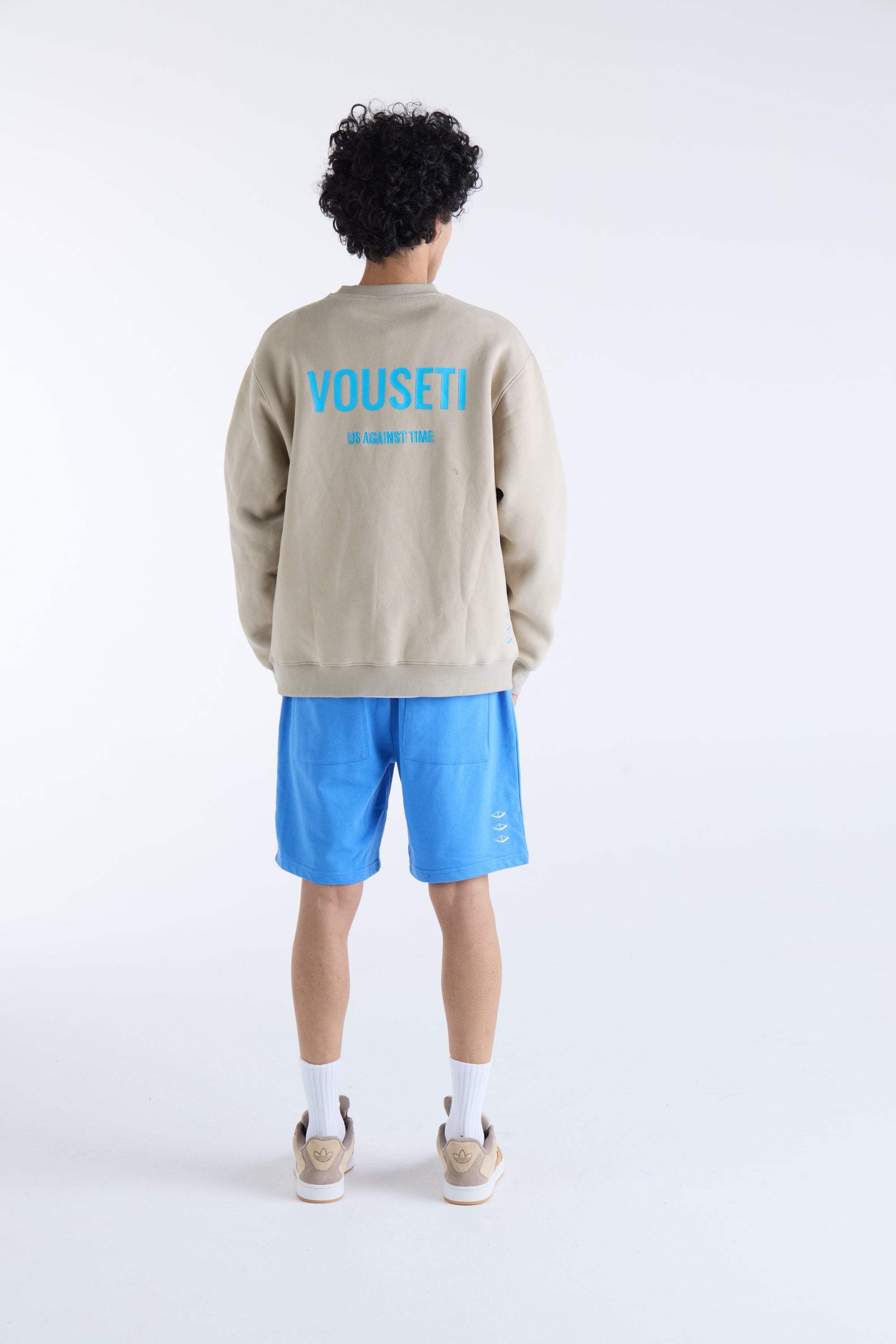 US AGAINST TIME SWEATER - Smokey Grey
