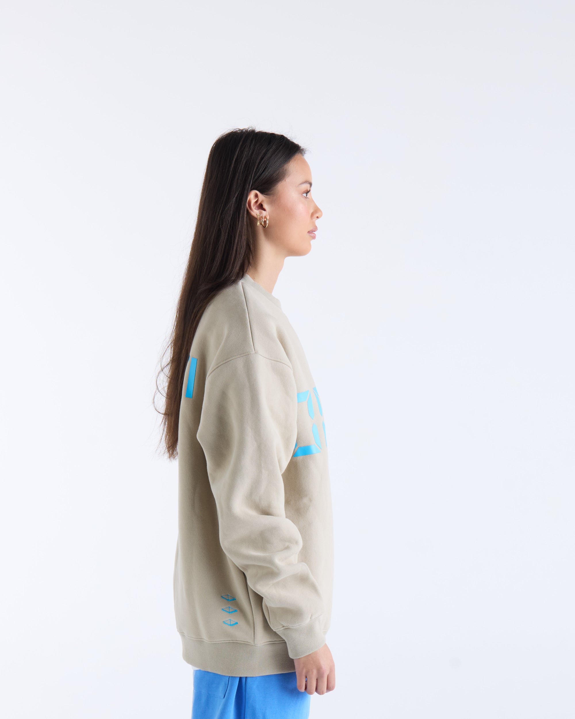 US AGAINST TIME SWEATER - Smokey Grey
