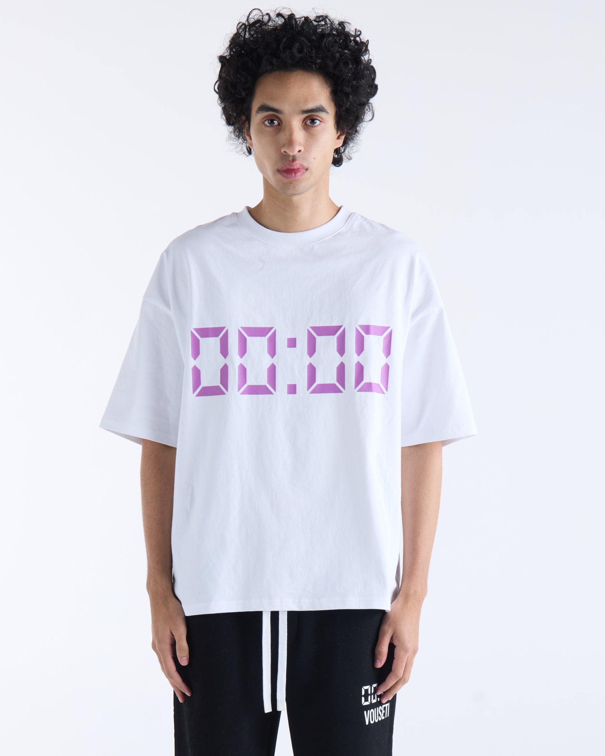 US AGAINST TIME T-SHIRT - White