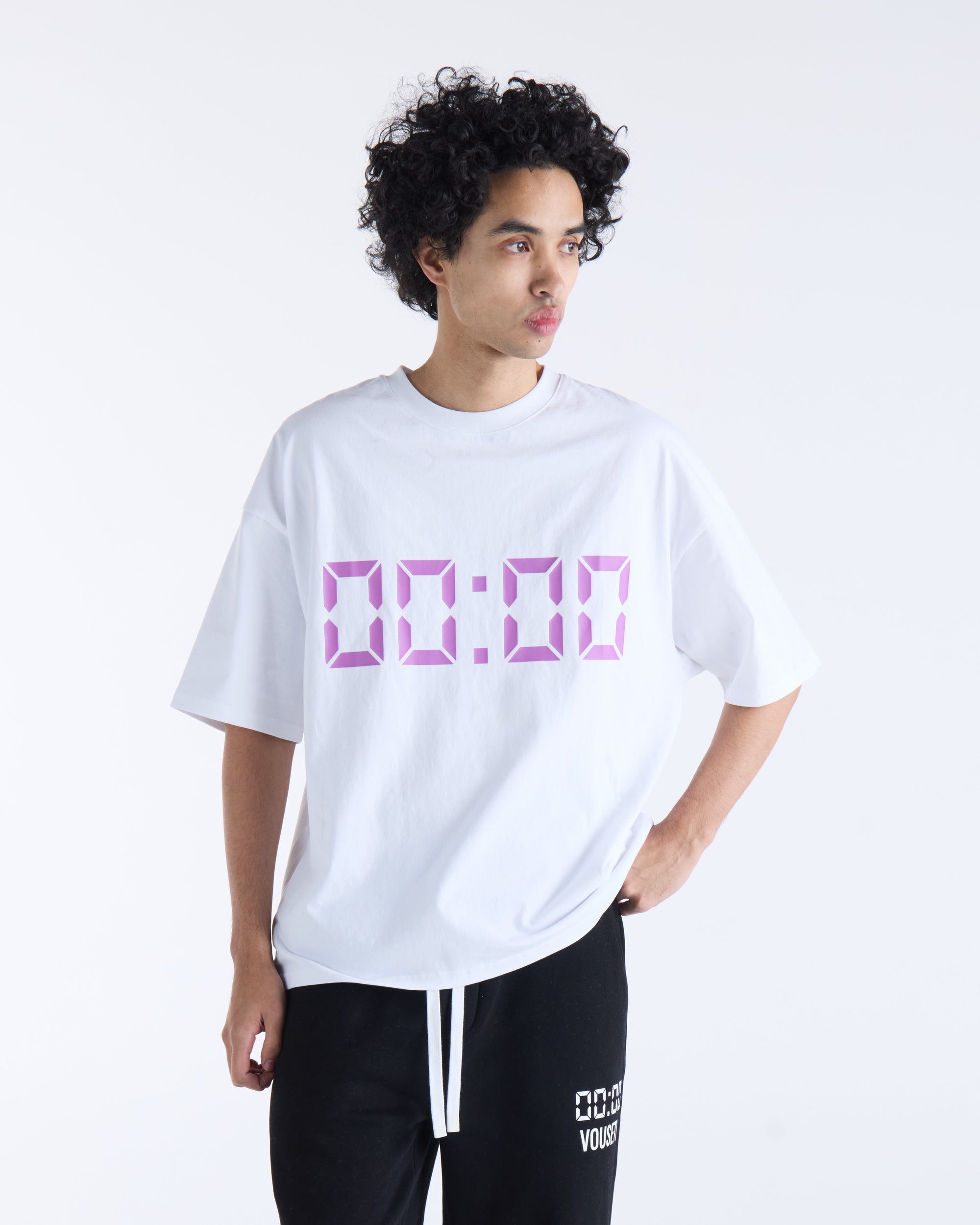 US AGAINST TIME T-SHIRT - White