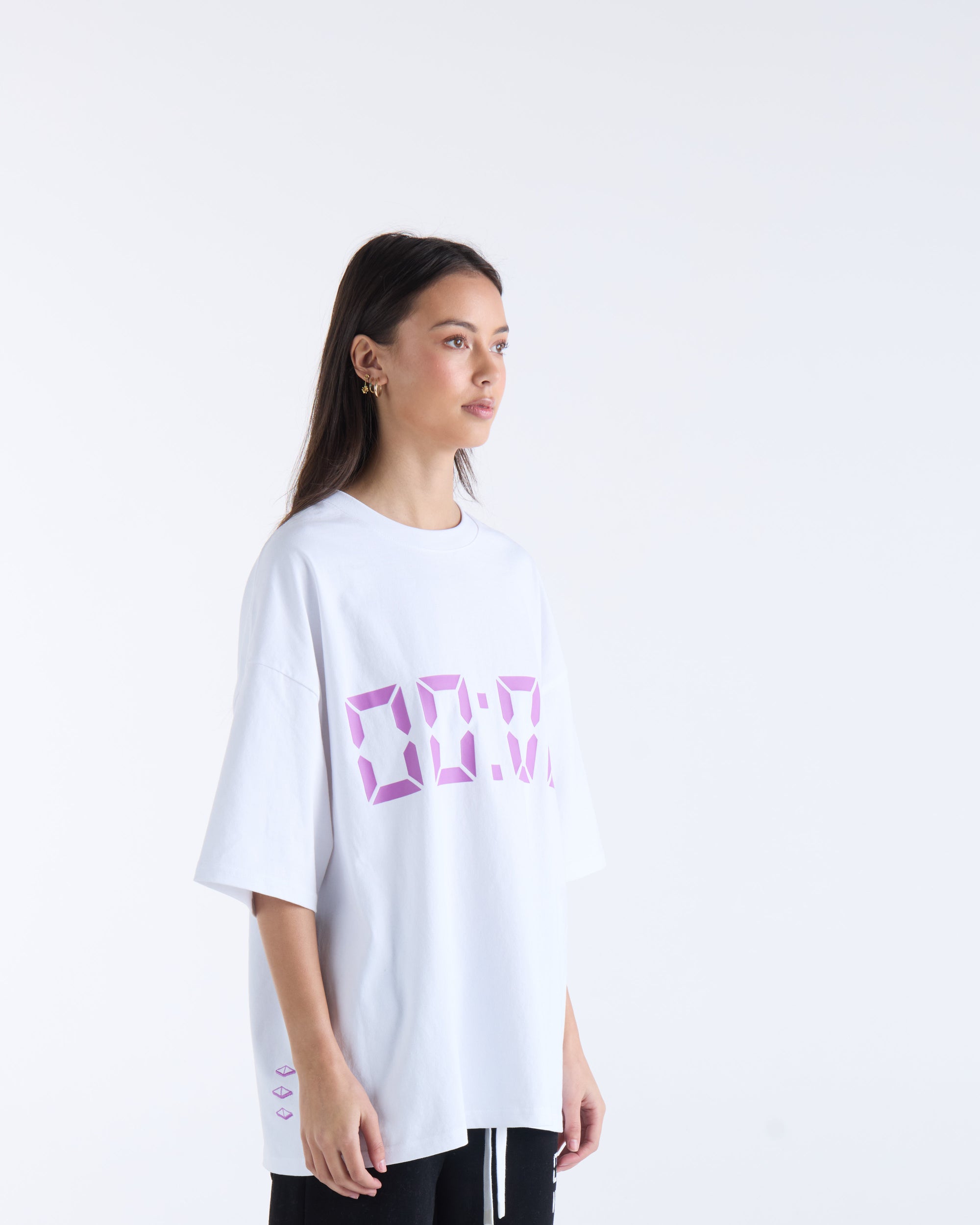 US AGAINST TIME T-SHIRT - White