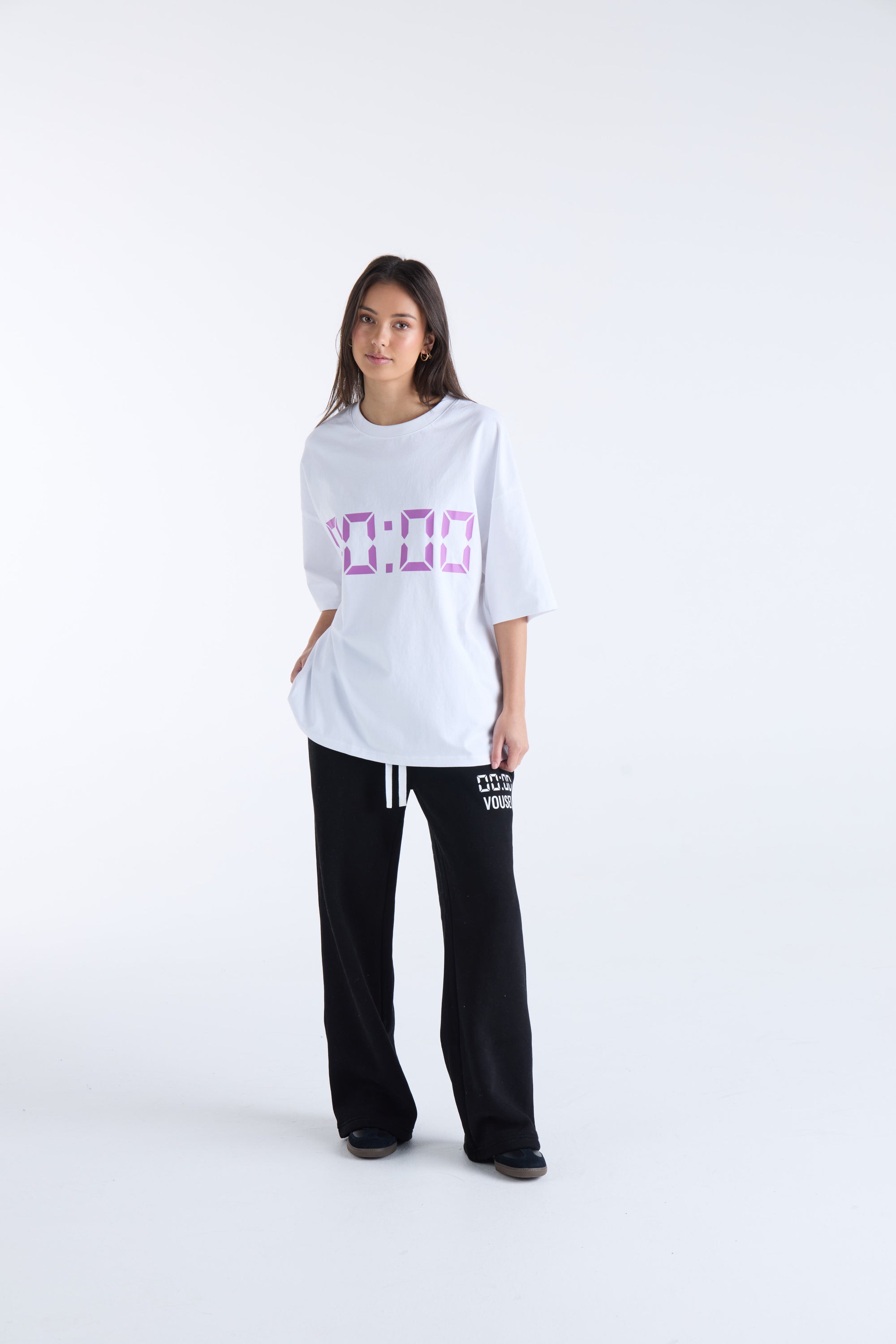 US AGAINST TIME T-SHIRT - White