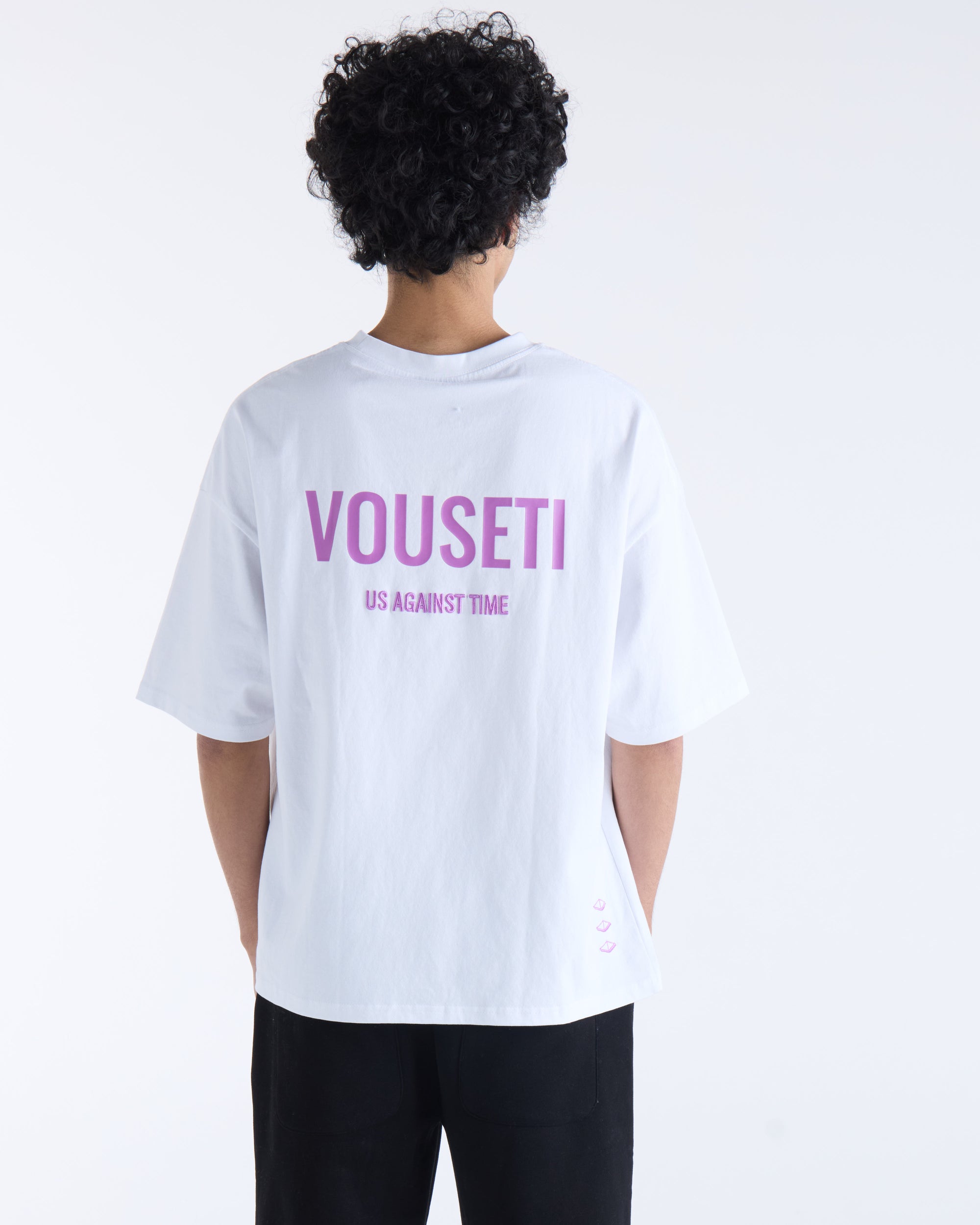 US AGAINST TIME T-SHIRT - White