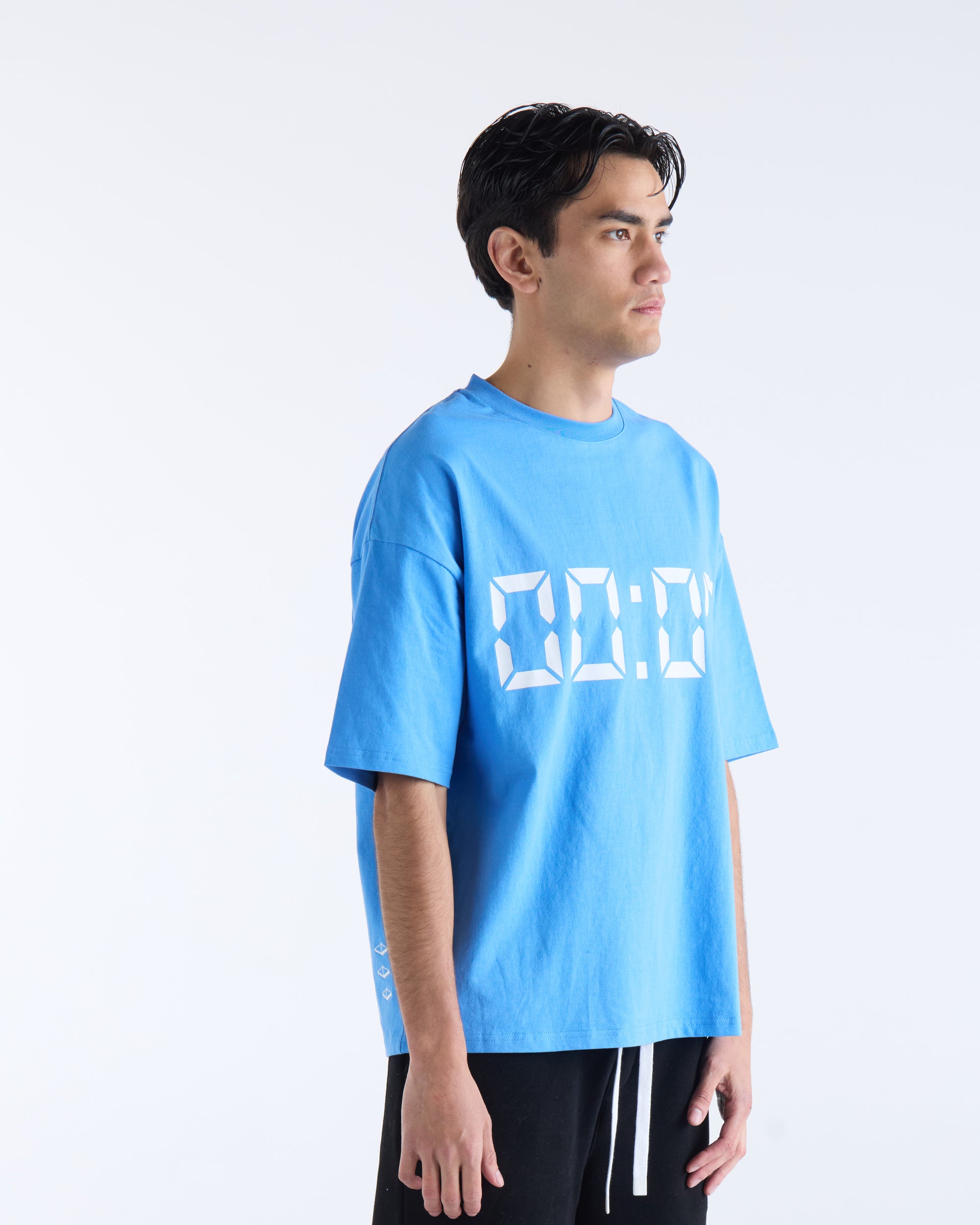 US AGAINST TIME T-SHIRT - Bright Blue