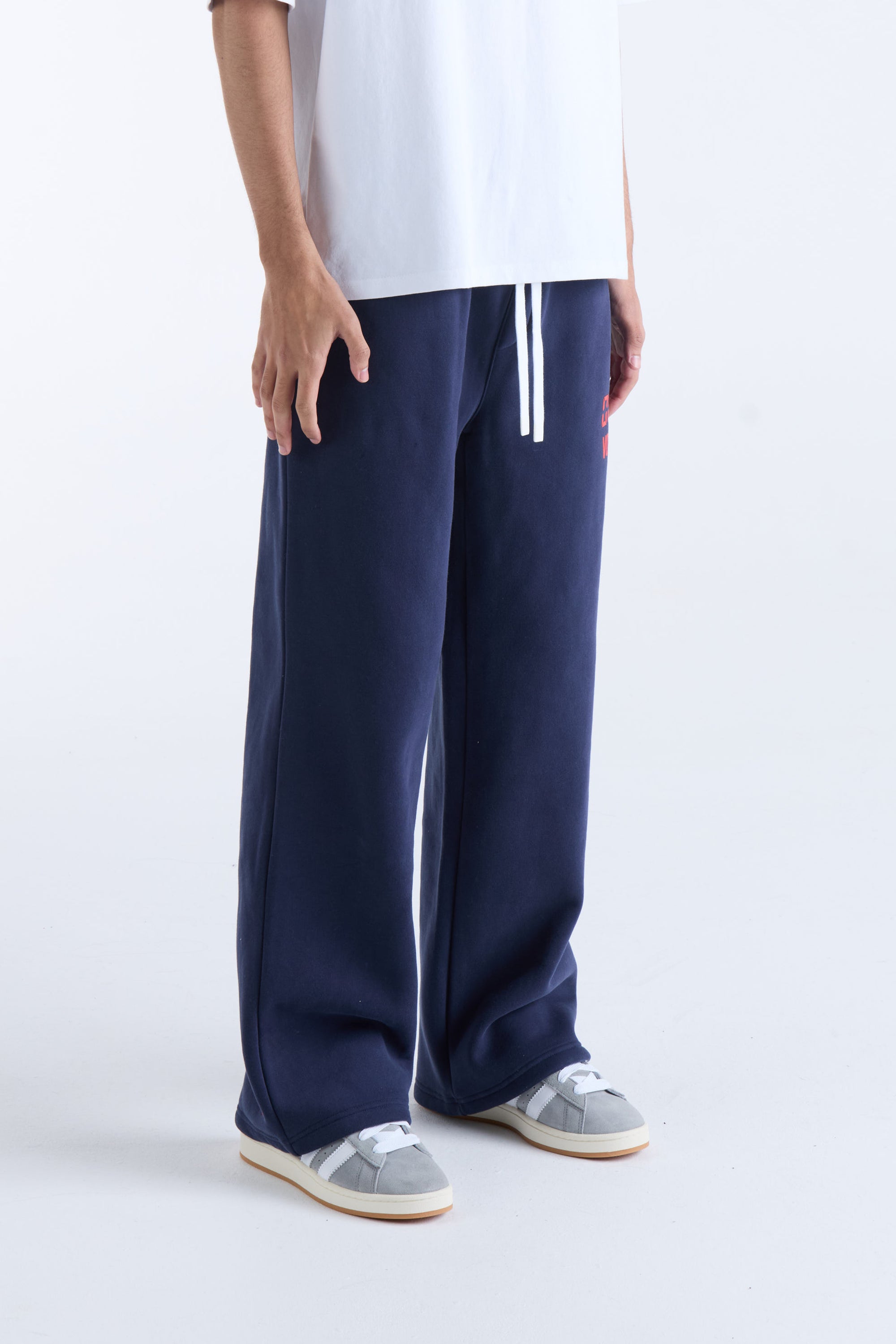 US AGAINST TIME TRACKPANTS - Navy