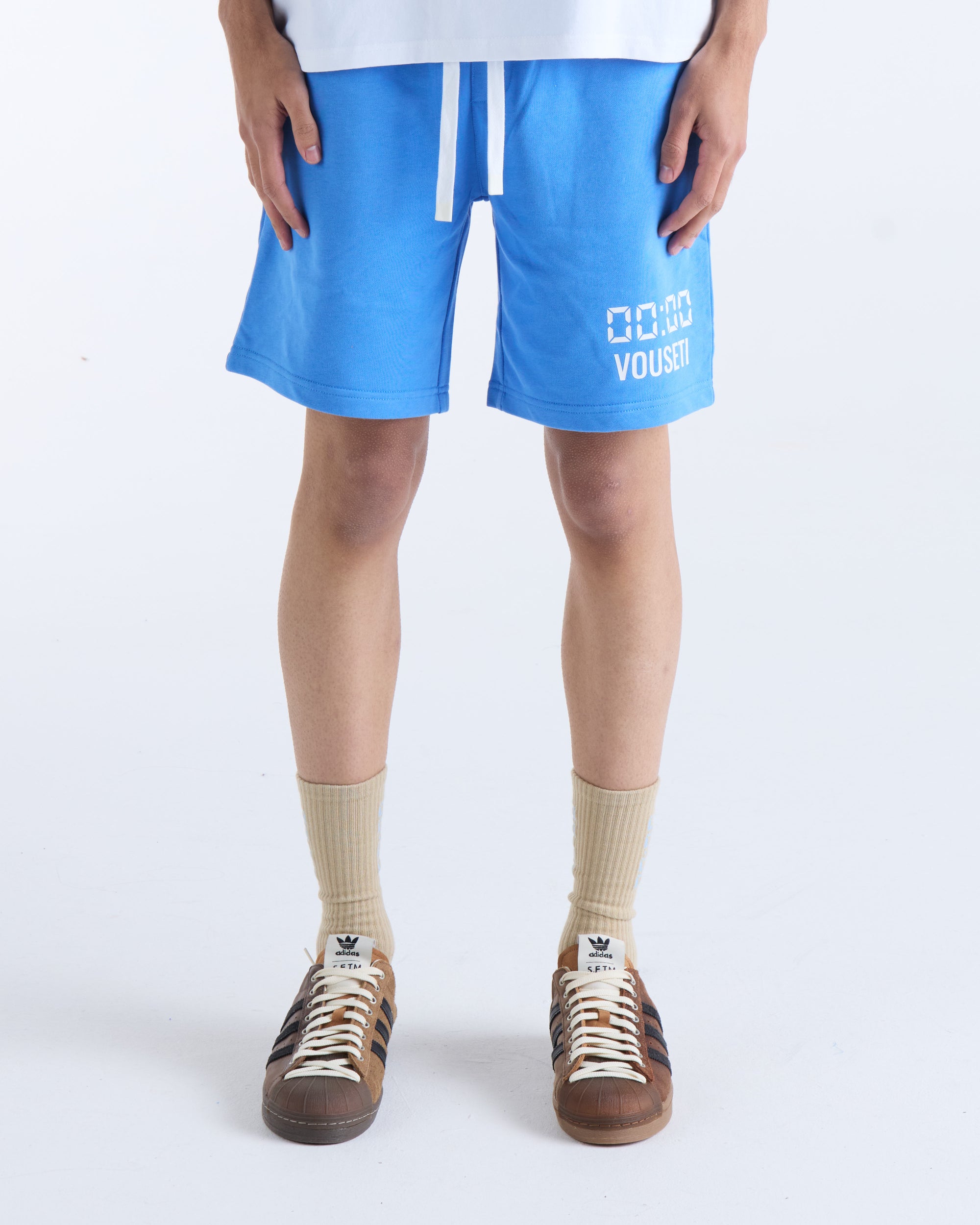 US AGAINST TIME SHORTS - Bright Blue