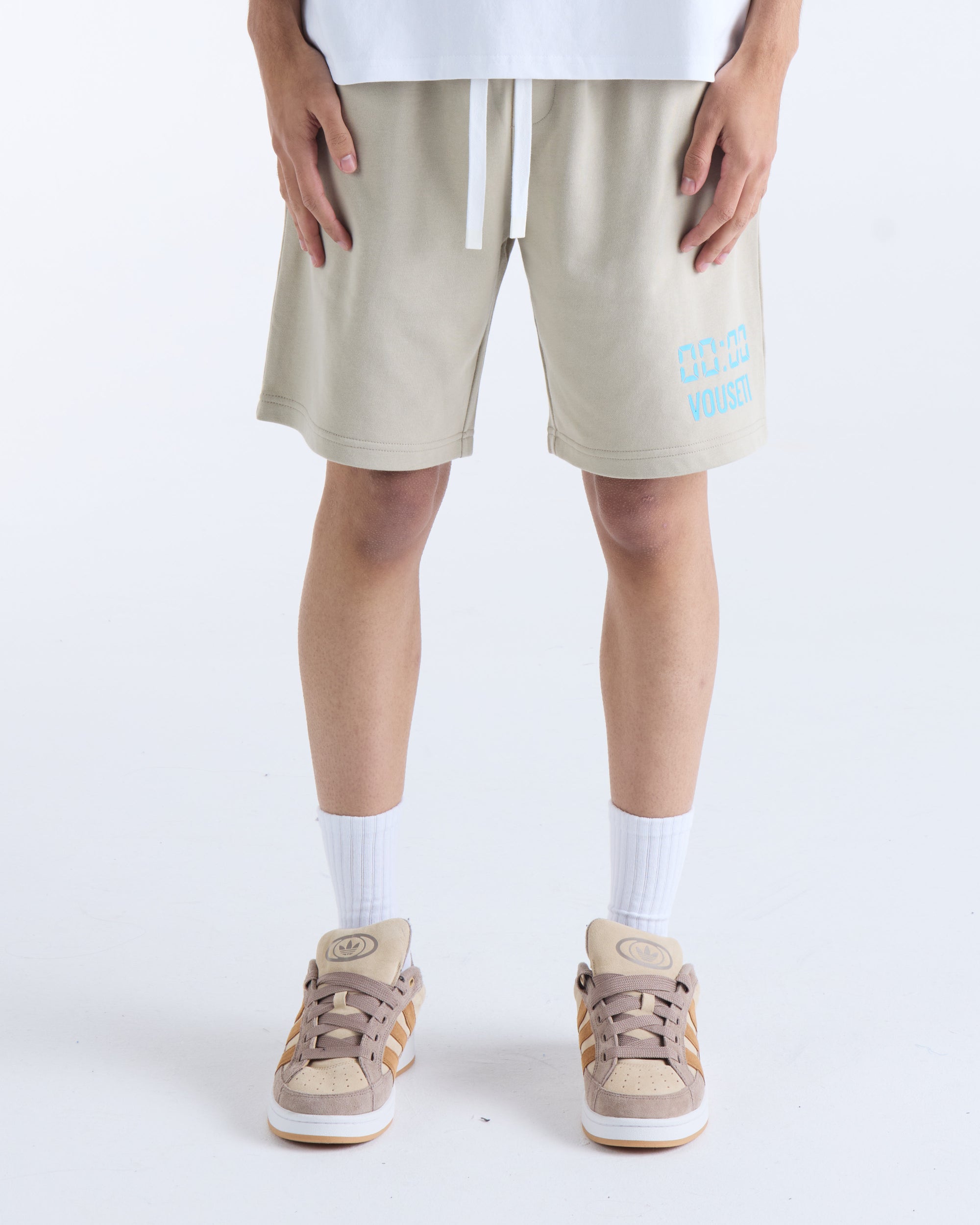 US AGAINST TIME SHORTS - Smokey Grey