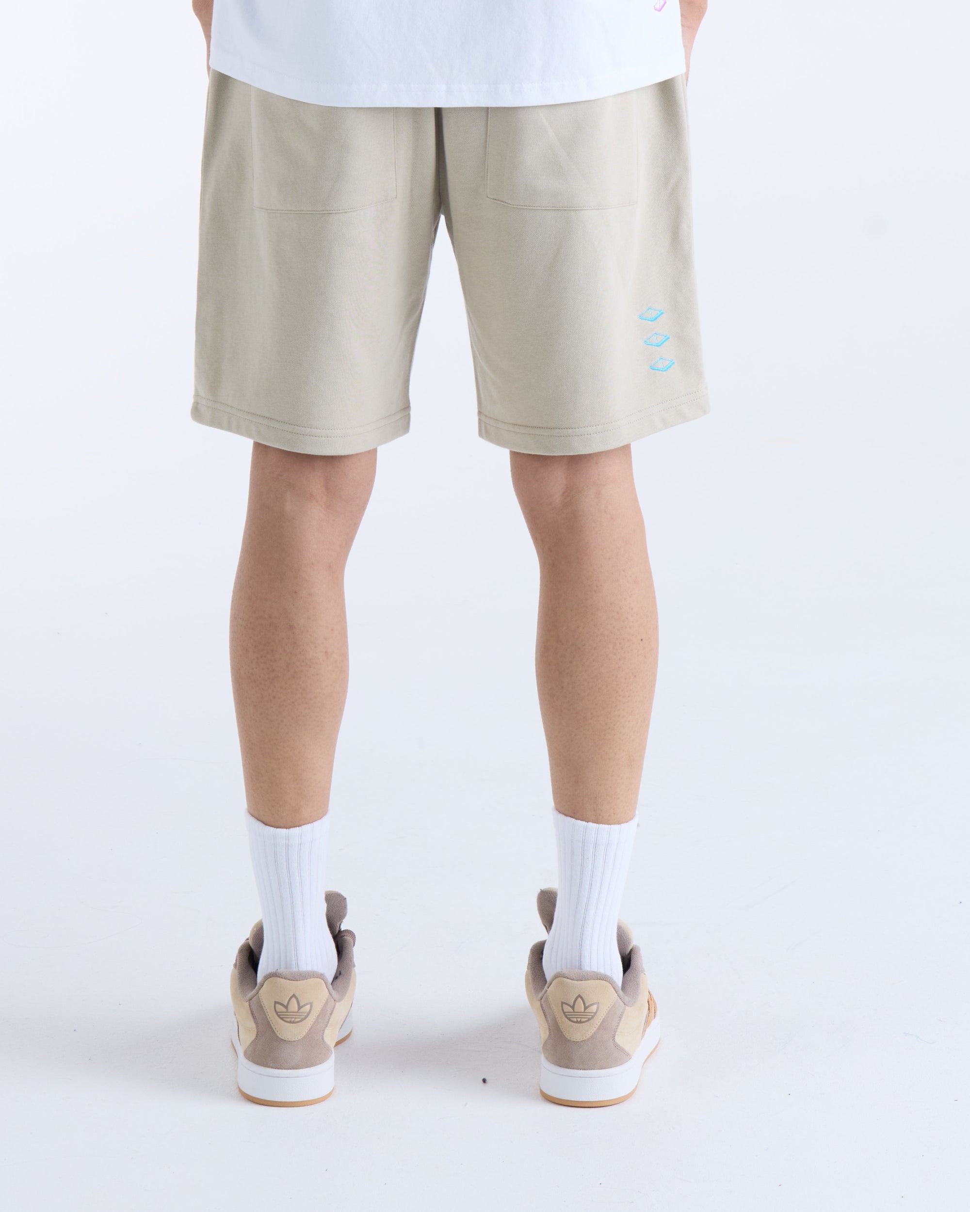 US AGAINST TIME SHORTS - Smokey Grey