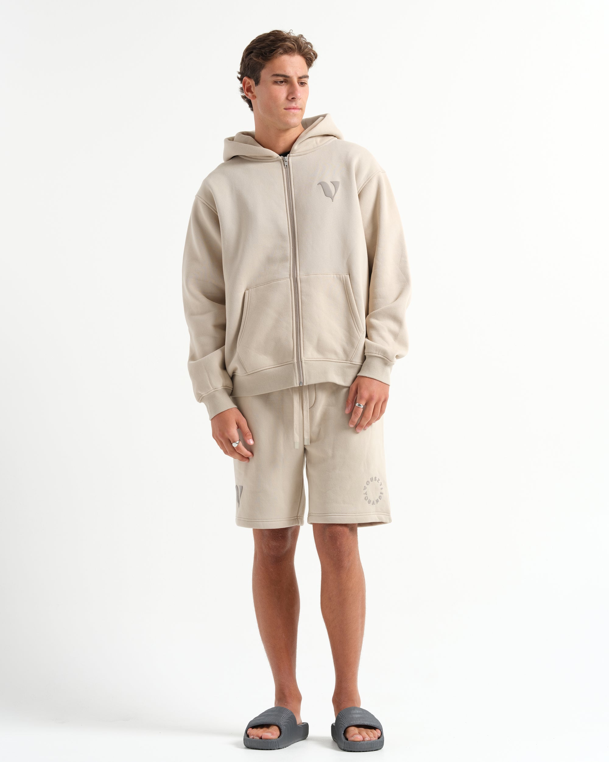 ROULETTE HOODIE - Grey