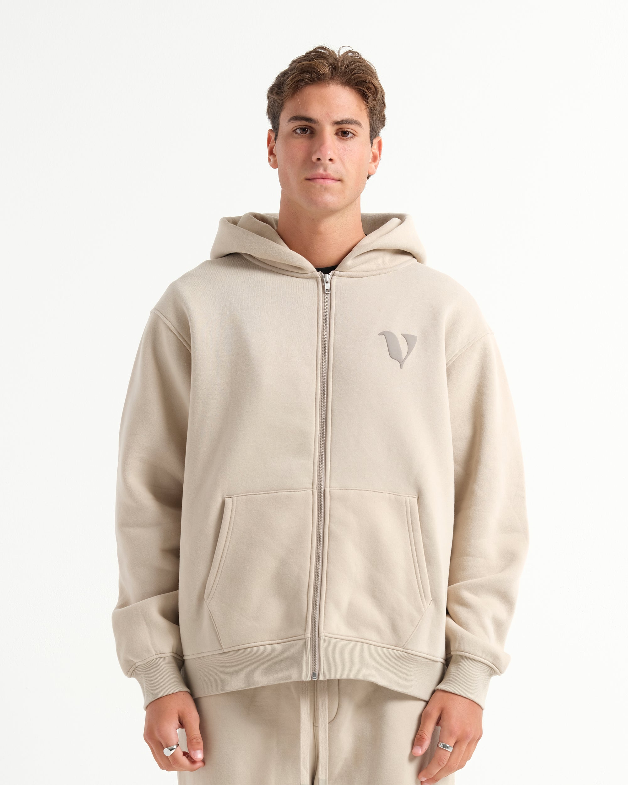 ROULETTE HOODIE - Grey