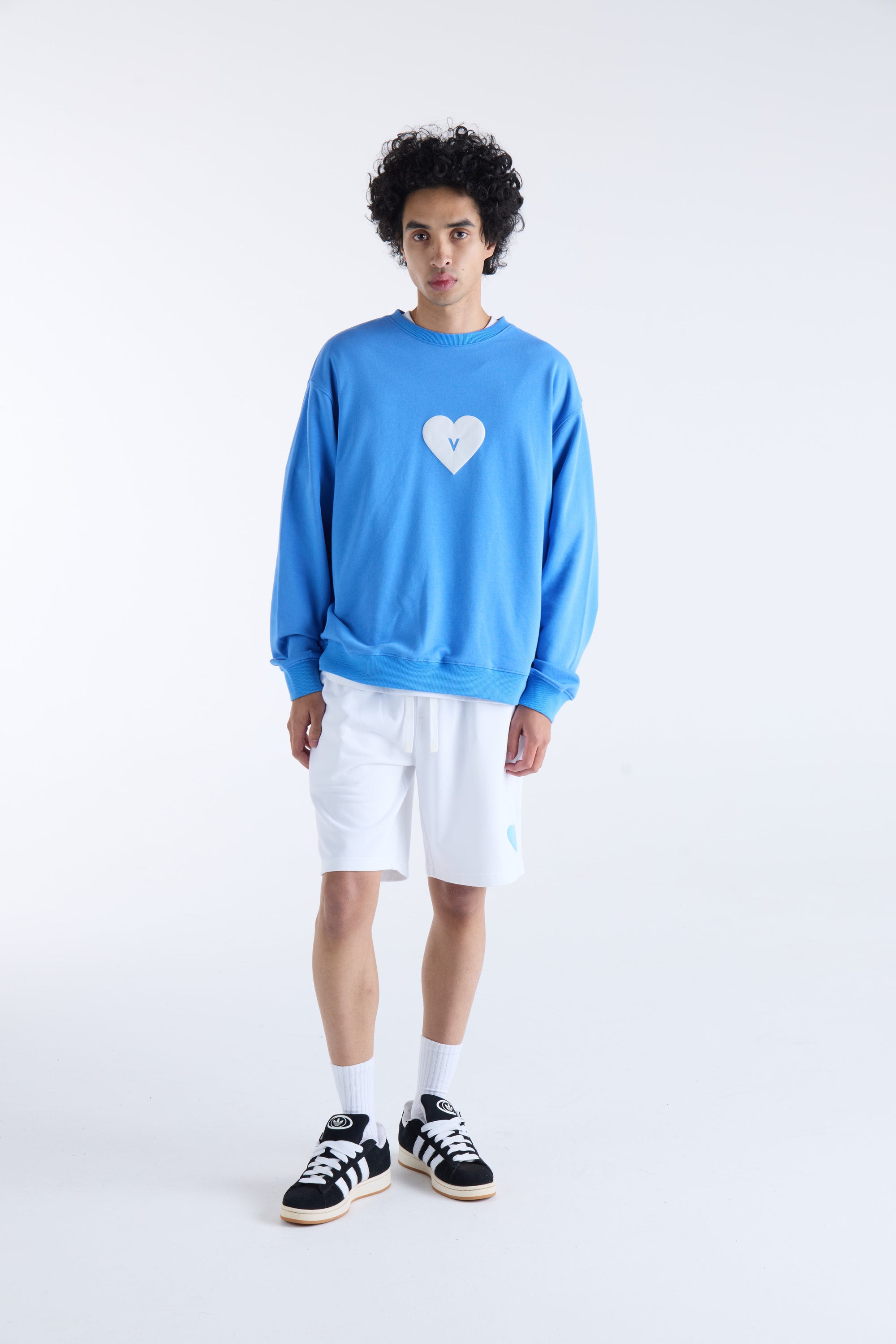 LOVE SWEATER - Blue