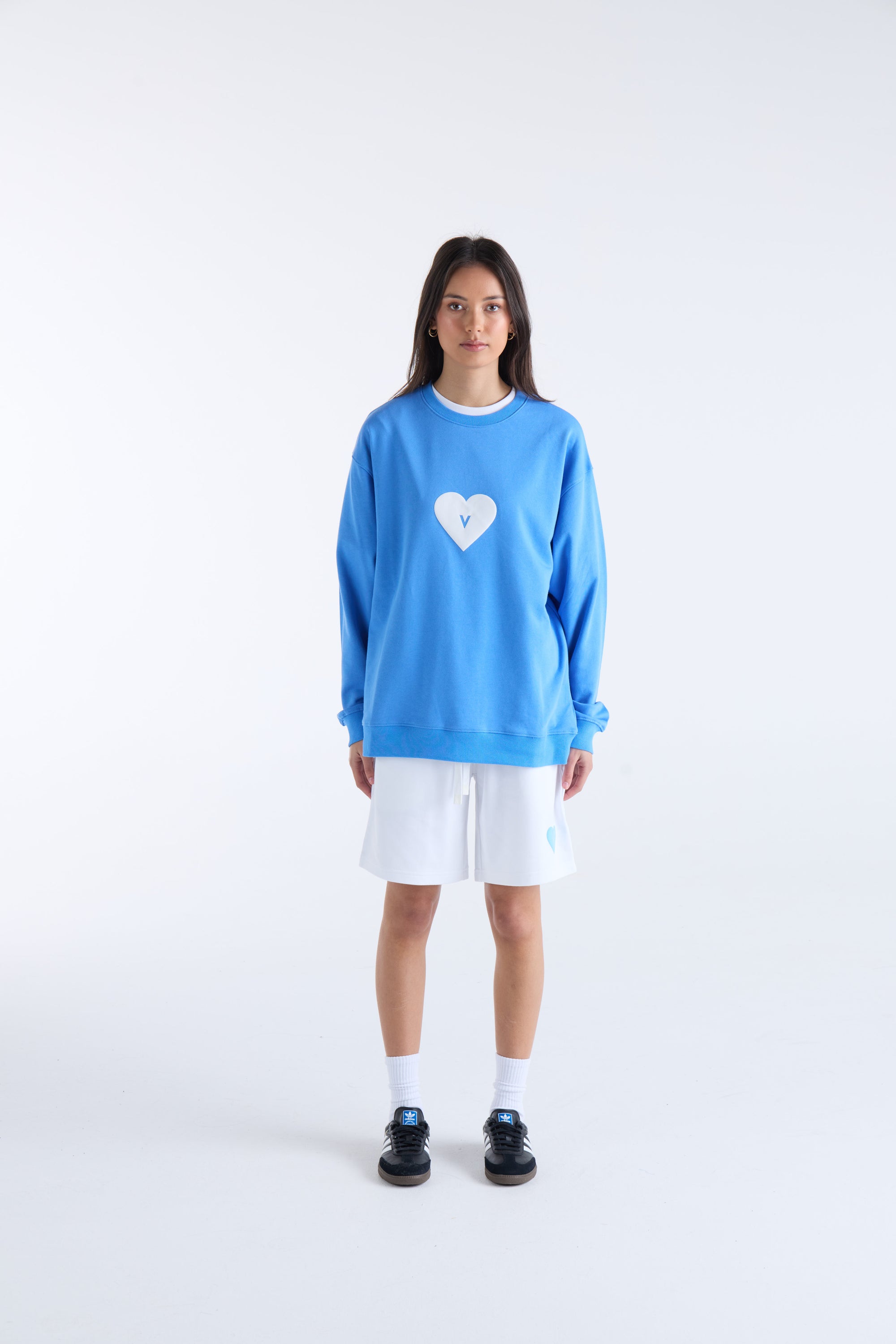 LOVE SWEATER - Blue