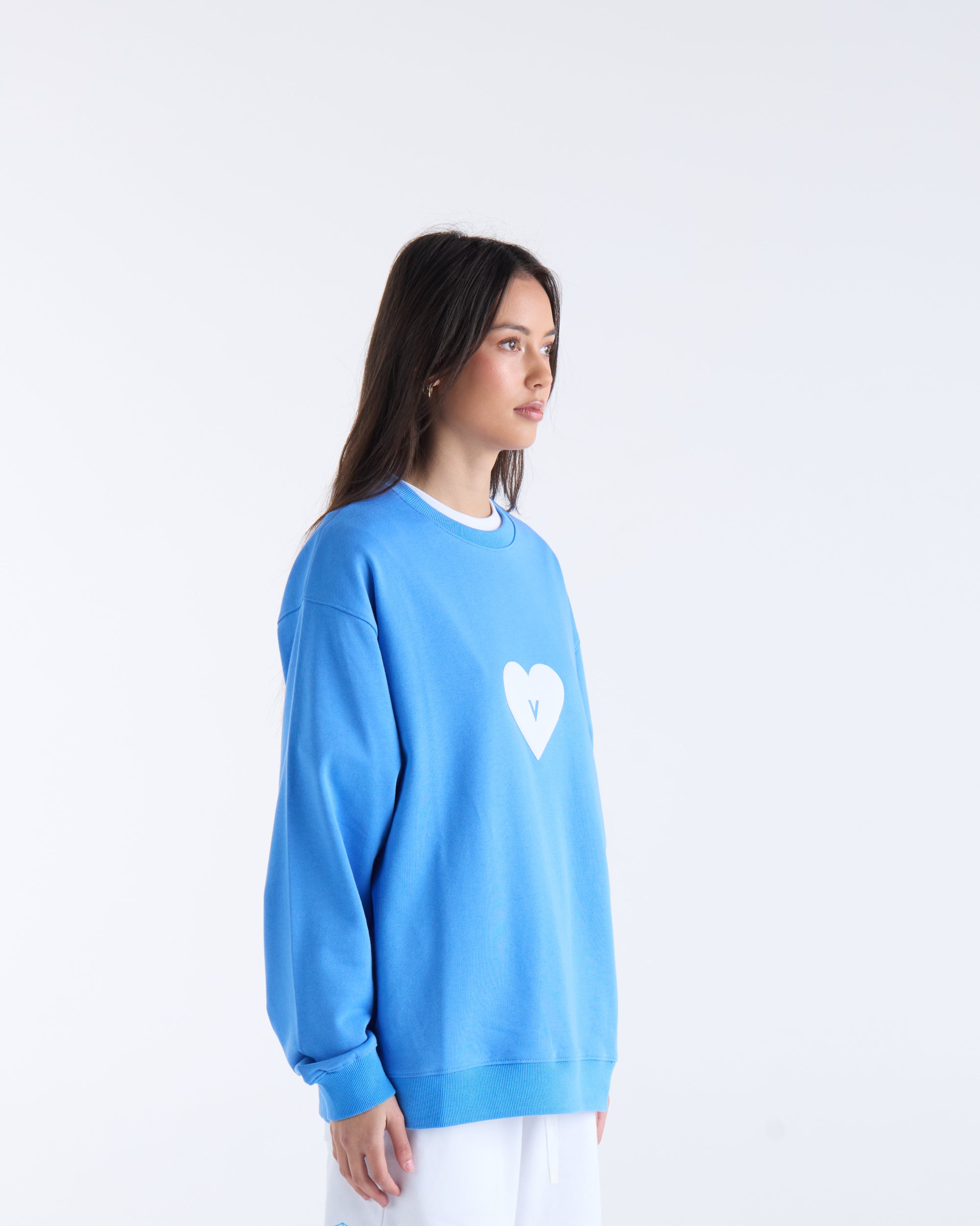 LOVE SWEATER - Blue
