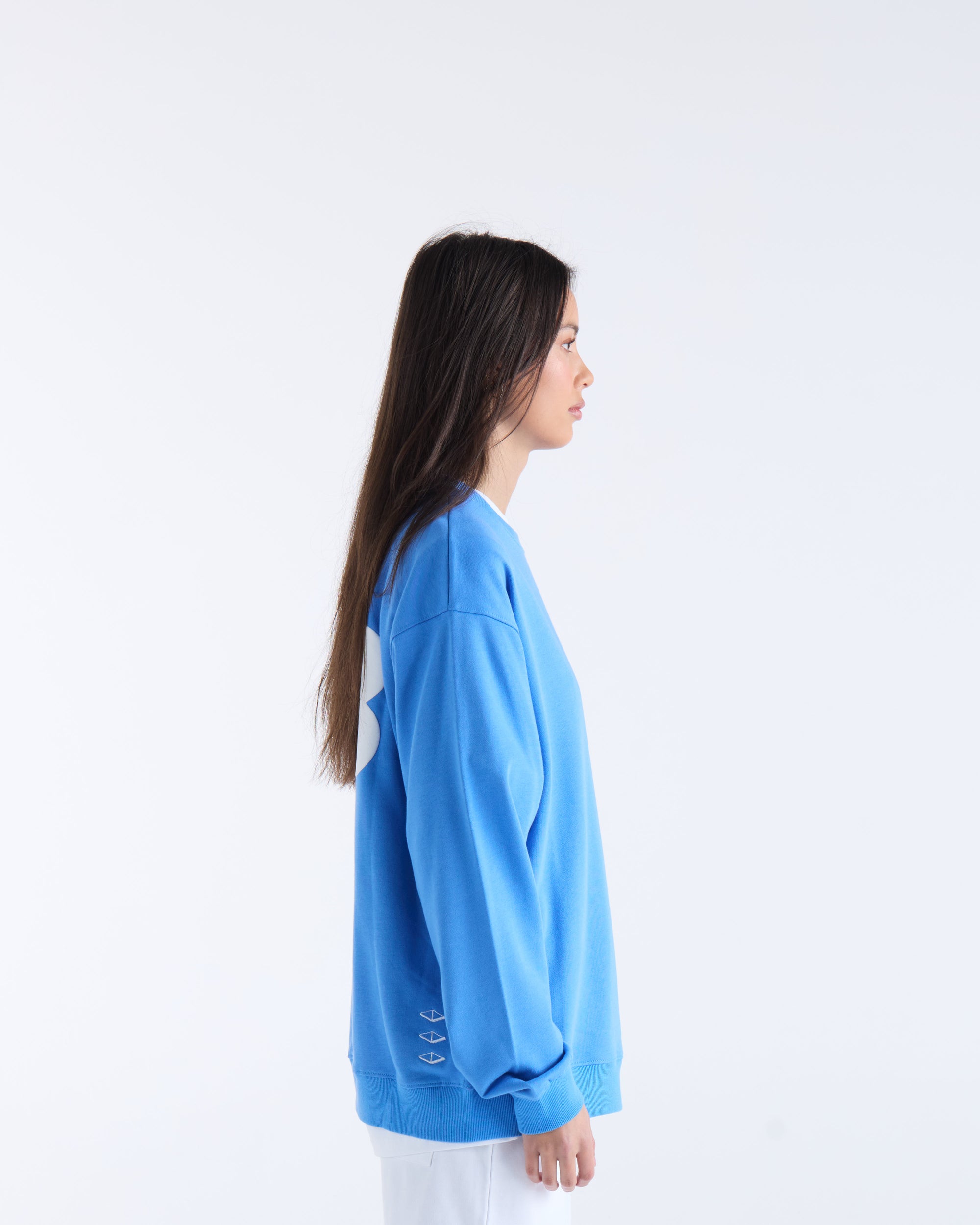 LOVE SWEATER - Blue
