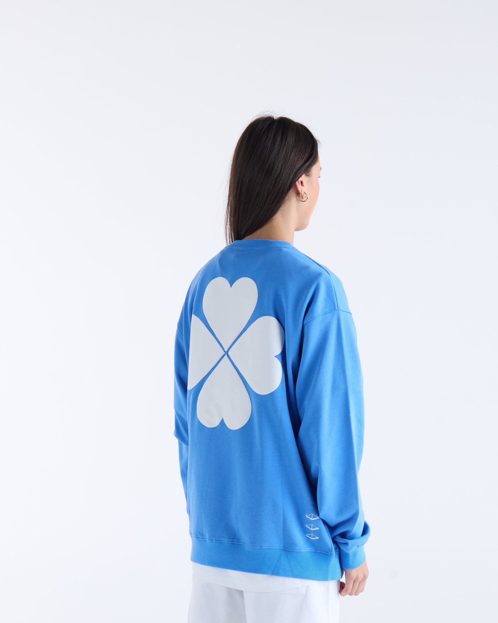 LOVE SWEATER - Blue