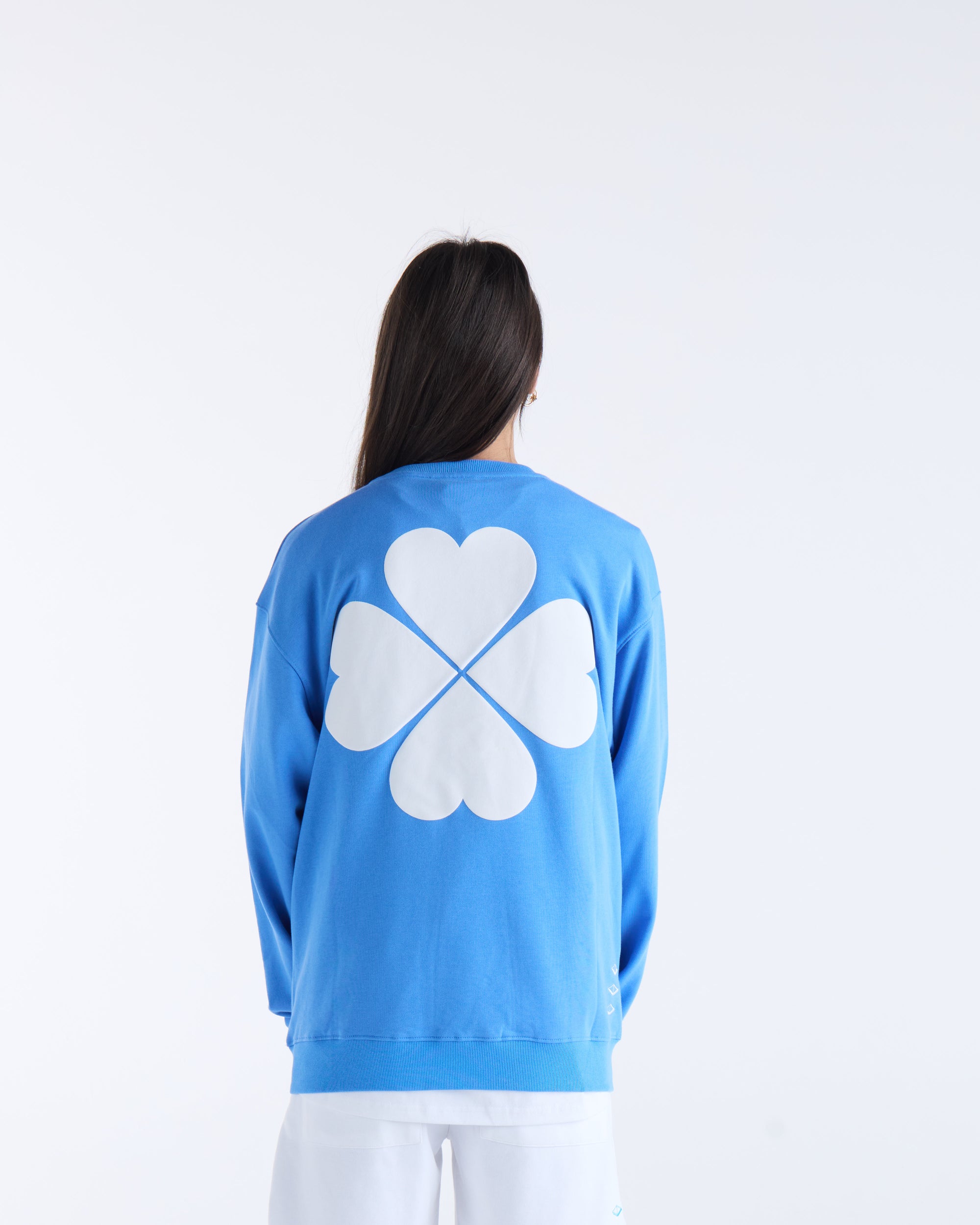 LOVE SWEATER - Blue
