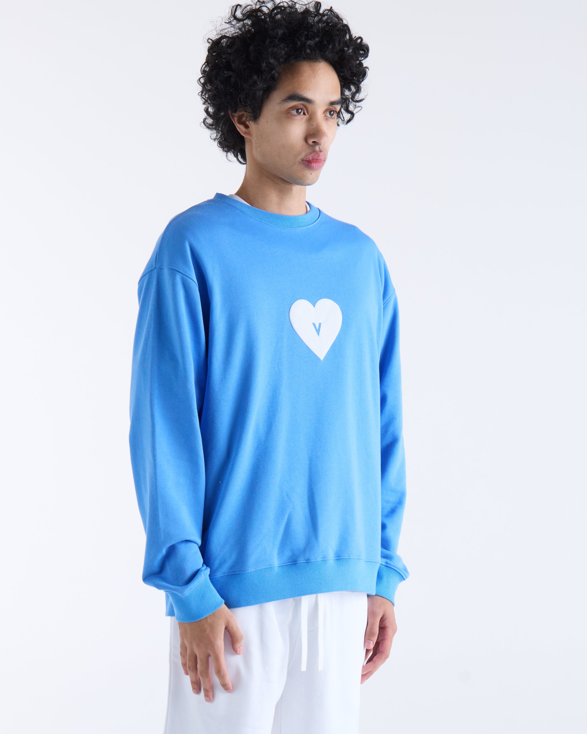 LOVE SWEATER - Blue