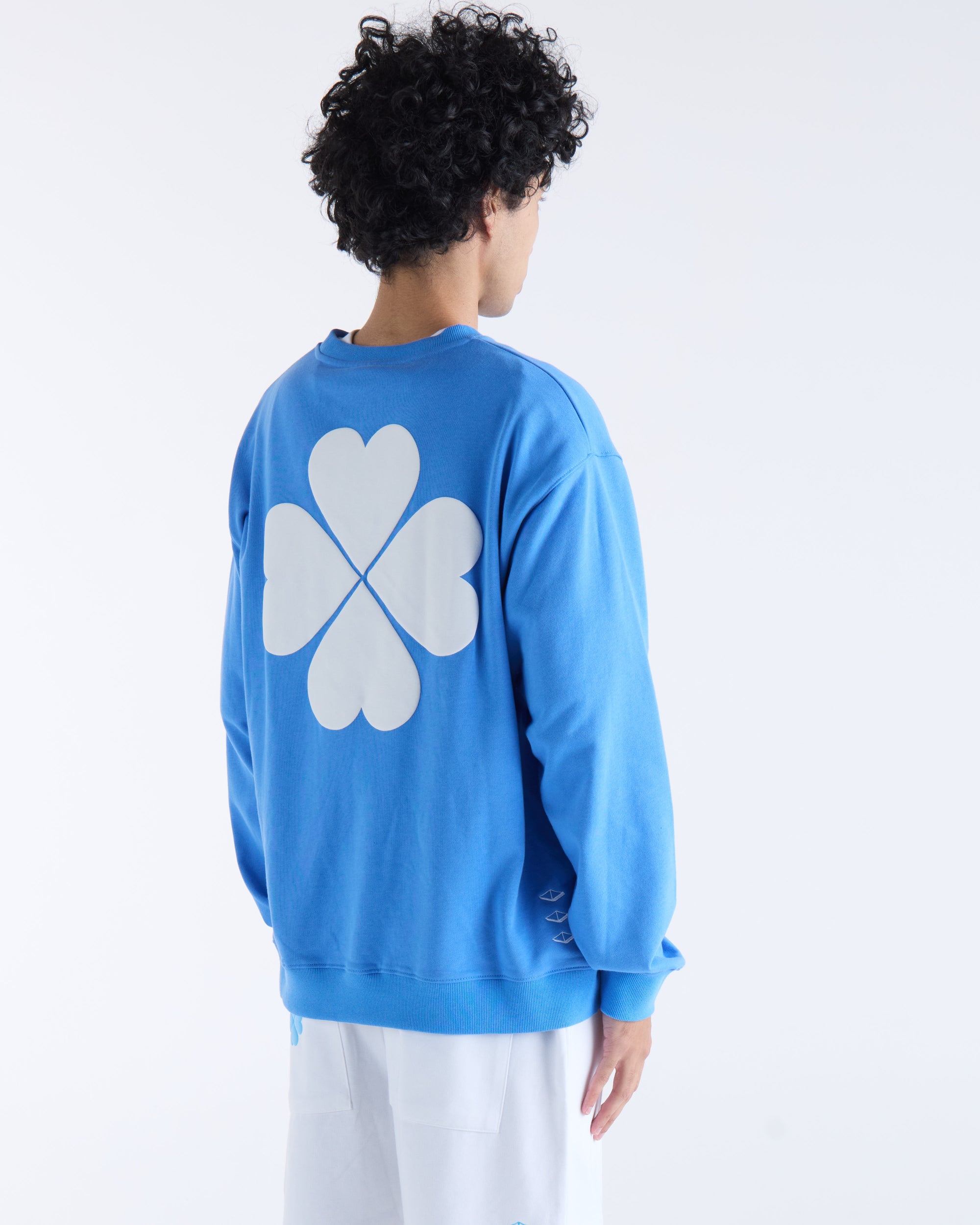 LOVE SWEATER - Blue